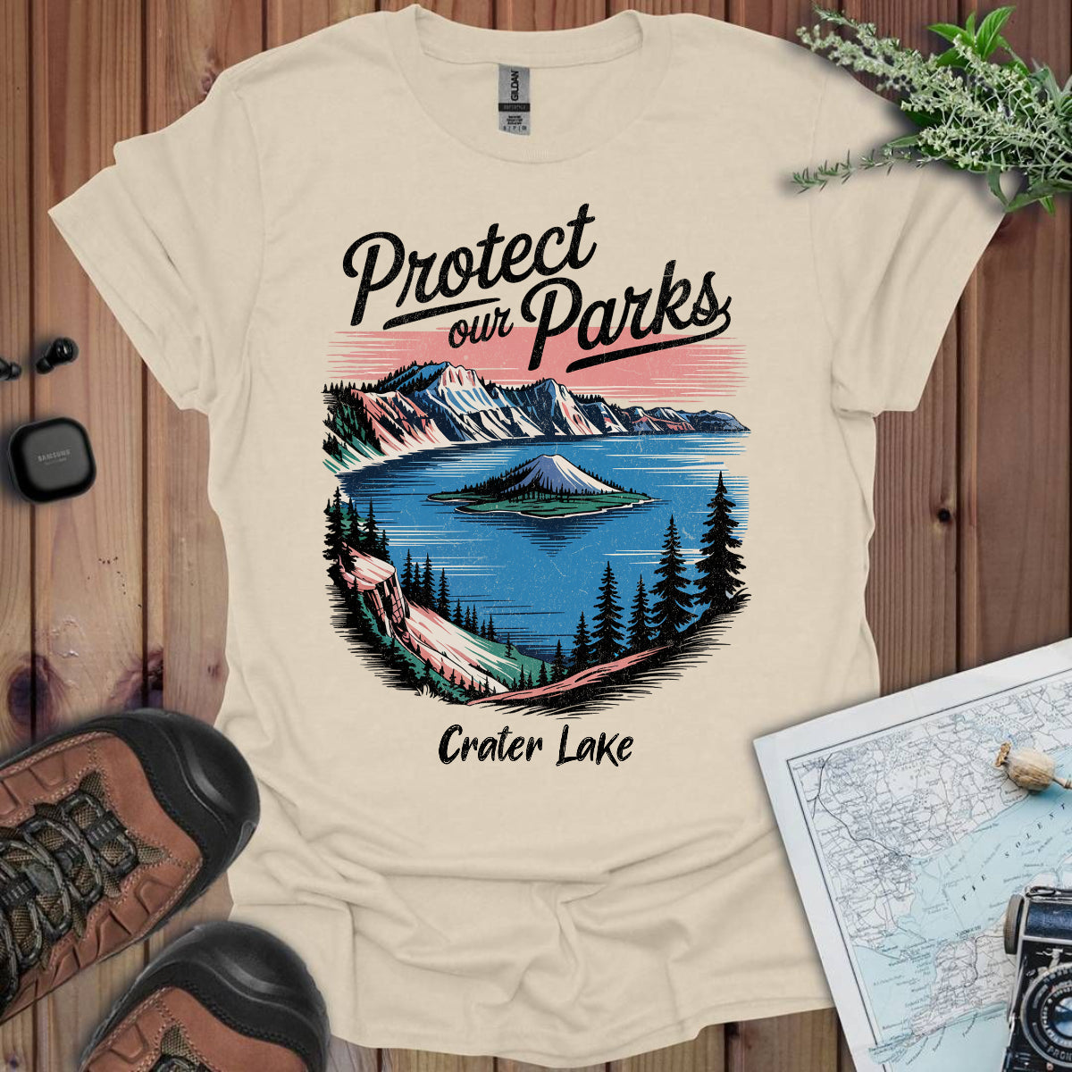 Protect Our Parks Crater Lake Unisex T-Shirt