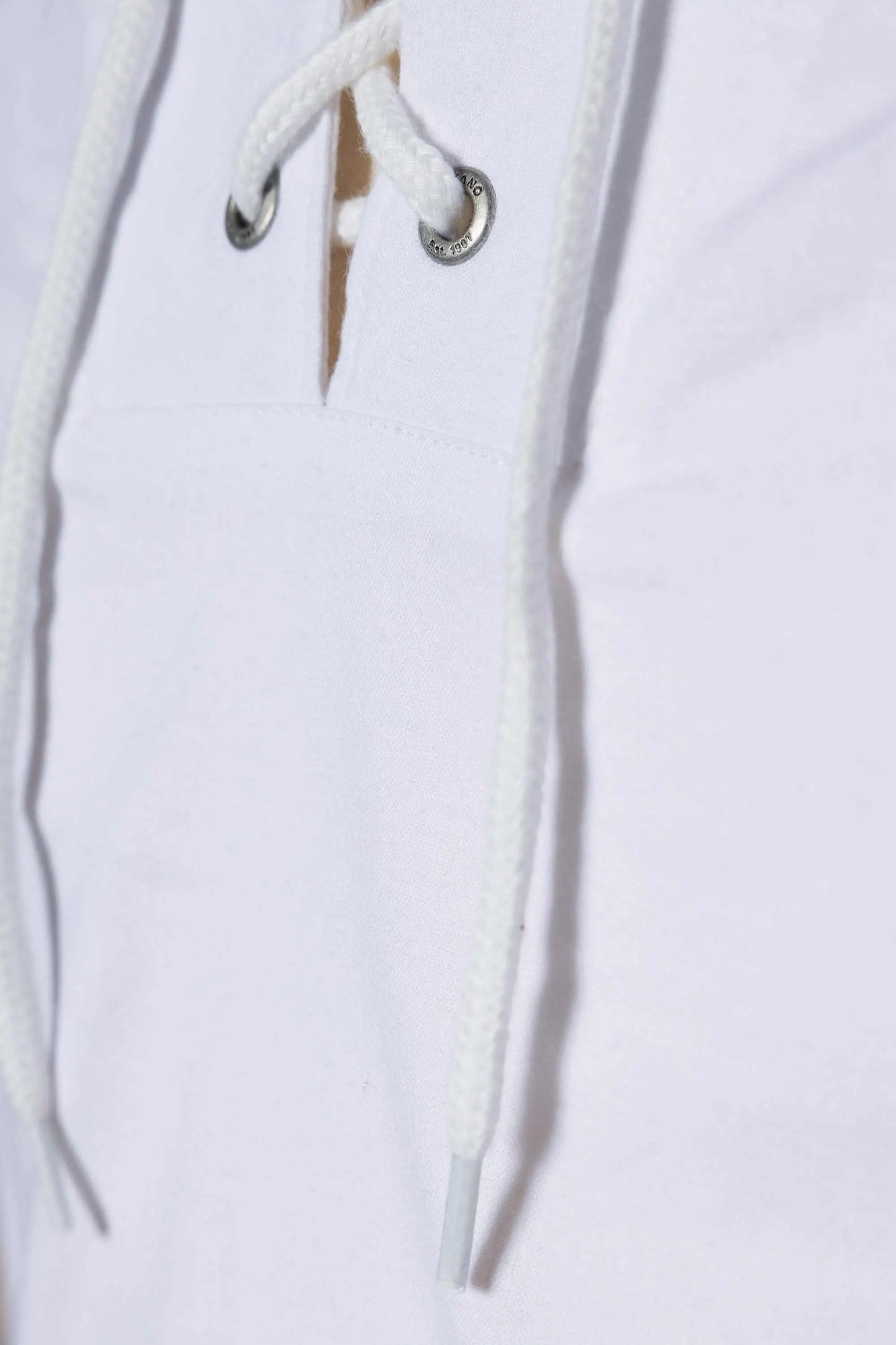 A.Tiziano Turner Linen Henley Shirt White Men Premium by A.Tiziano