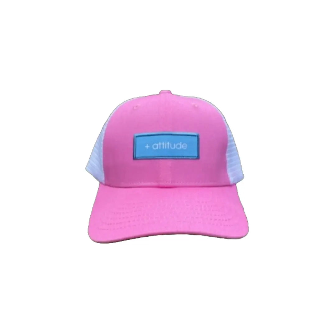 chill life Pink Mesh Trucker Hat Unisex Fashion Cap Adjustable, Breathable by chill life