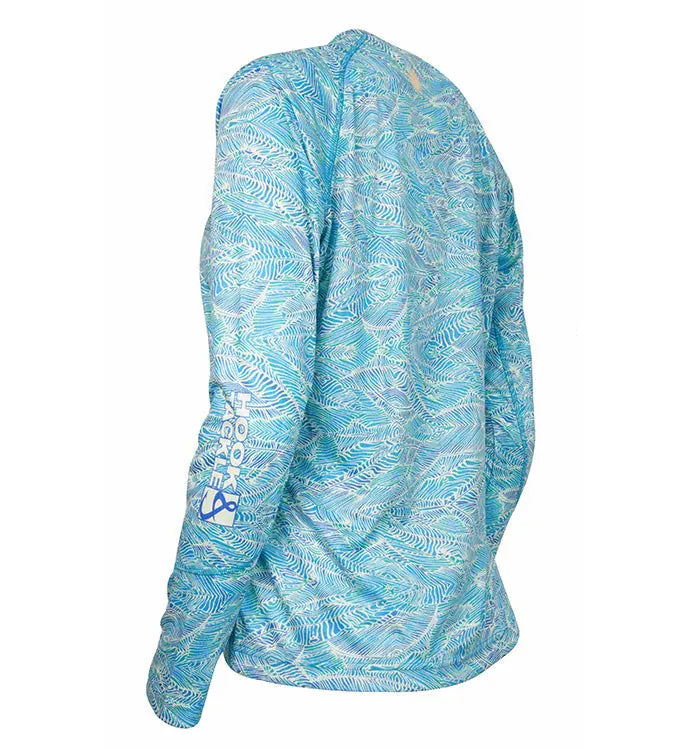 Women's Swells L/S UV Fishing Shirt Hook & Tackle