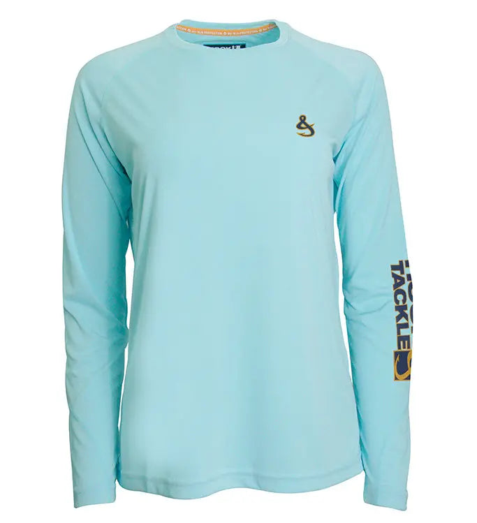 Women's Swaying Palms L/S UV Fishing Shirt by Hook & Tackle