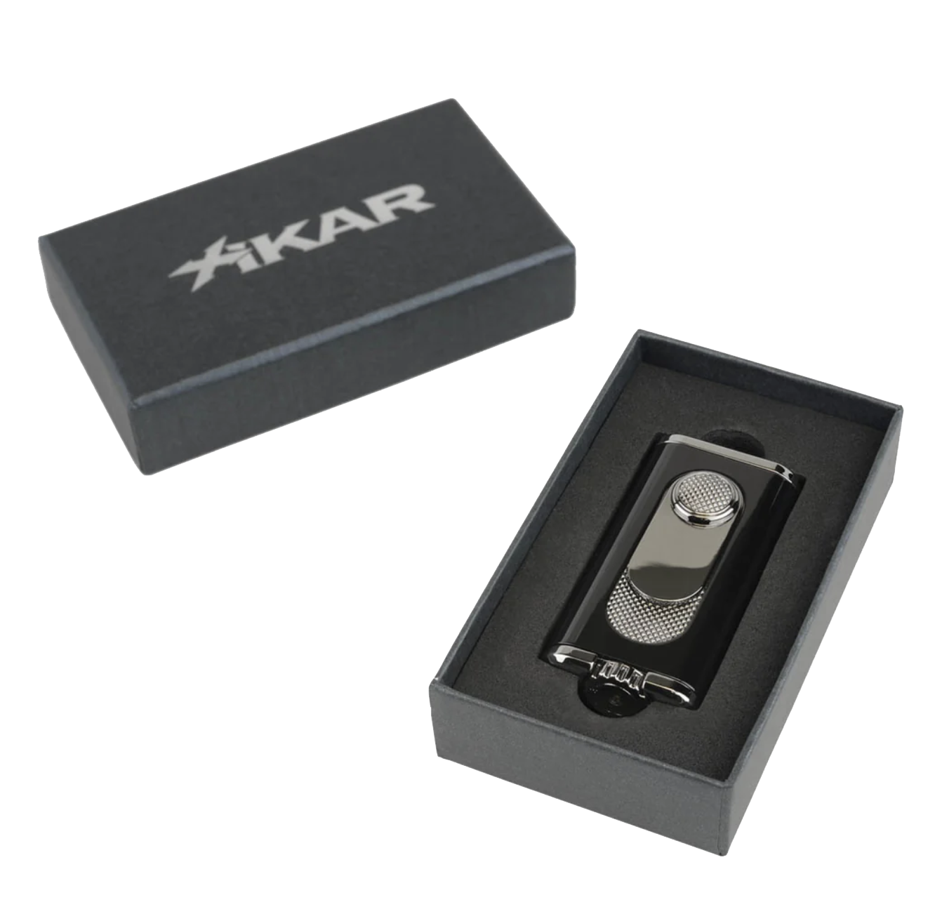 XIKAR® Verano Flat-flame Lighter - Black - MENLL