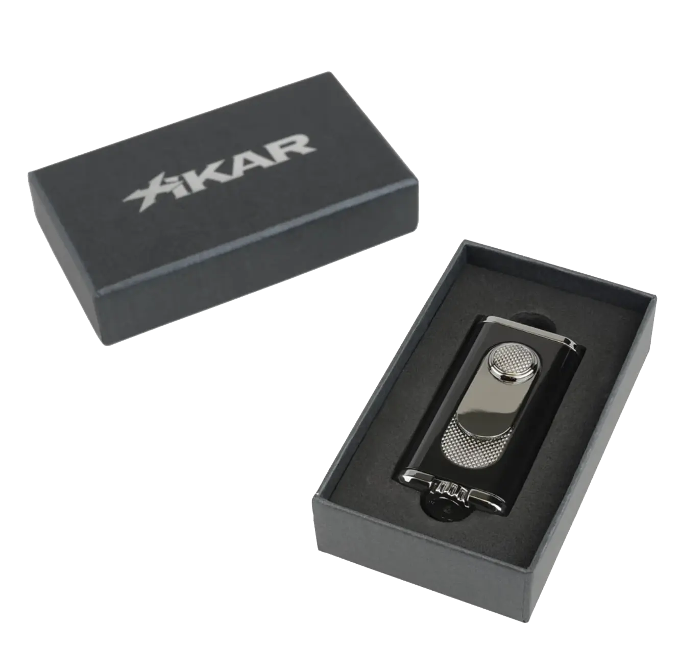 MENLL Flat Flame Lighter Men's Cigar/Cigarette Windproof Metal Lighter by MENLL