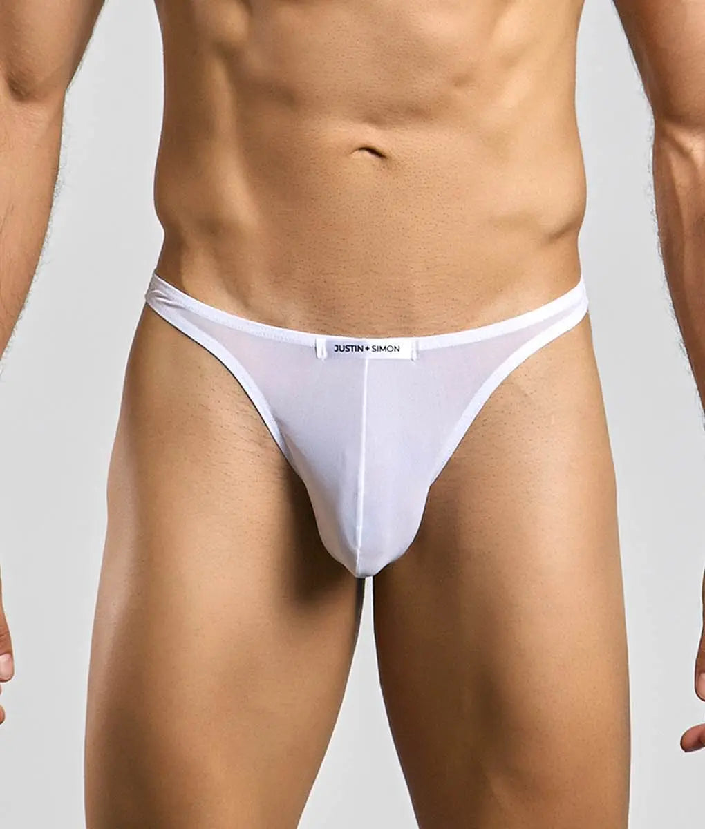 Justin + Simon Classic Tanga Mesh by Malebasics