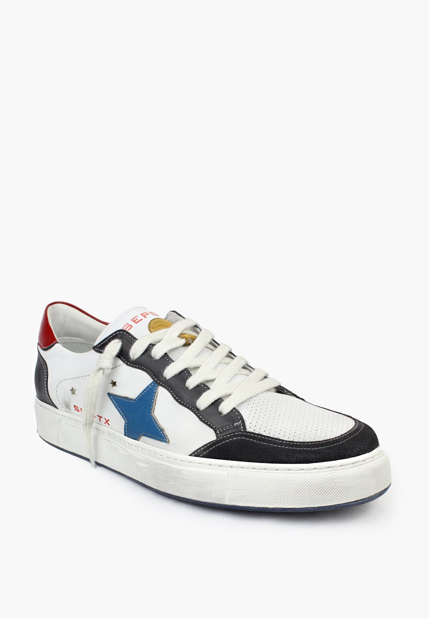 M-Estrella Sneaker White Blue by SEPOL Shoes