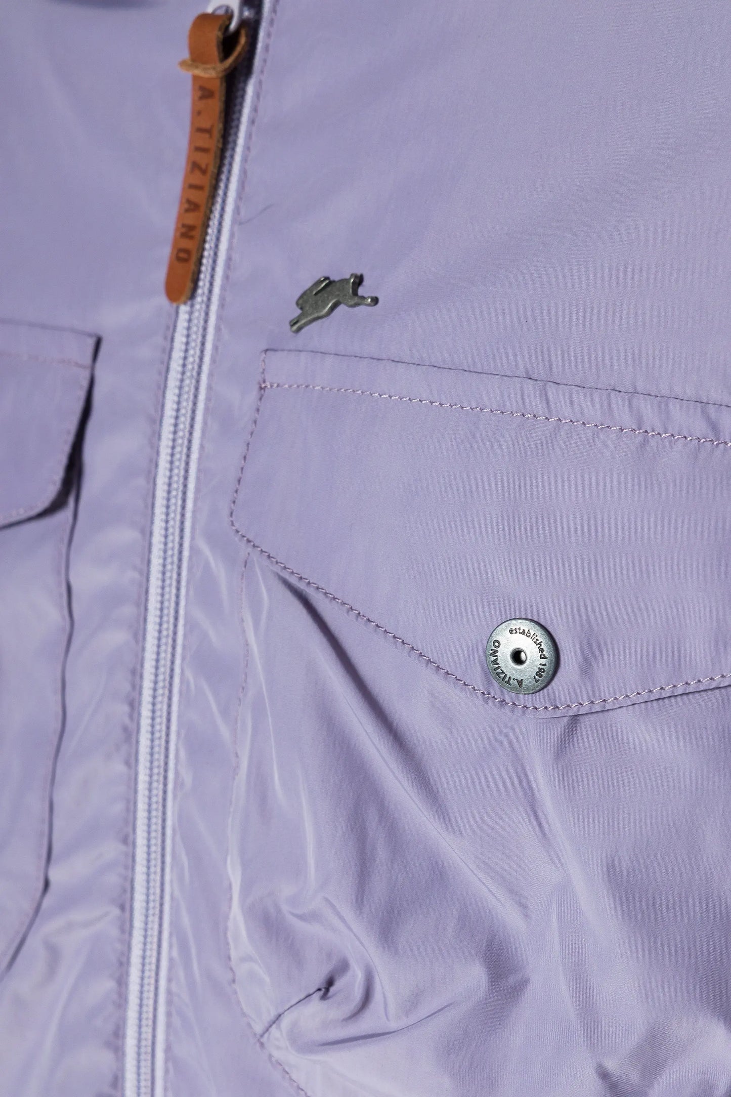 Taffeta Shirt Jacket - Lightweight - Modern Fit A.Tiziano