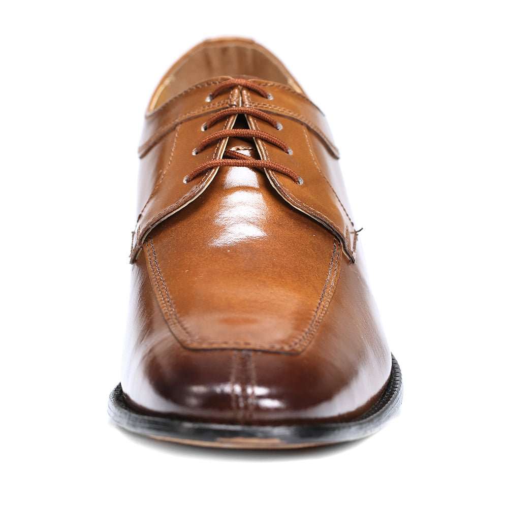 Alban Leather Derby Style Dress Shoes - MENLL