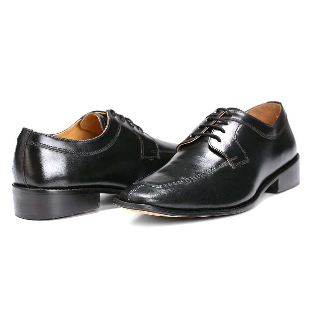 Alban Leather Derby Style Dress Shoes - MENLL