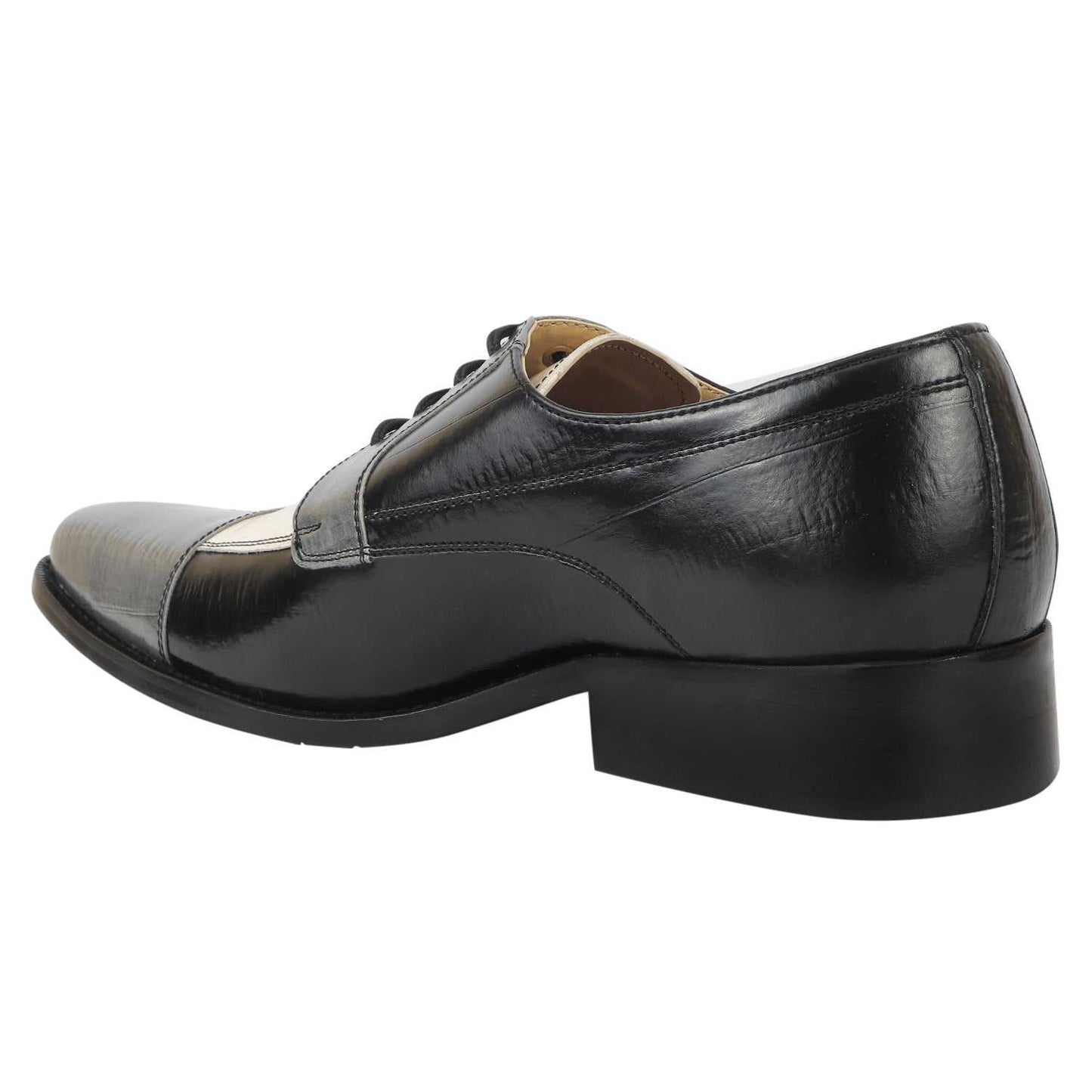 Alpha Leather Oxford Style Dress Shoes - MENLL