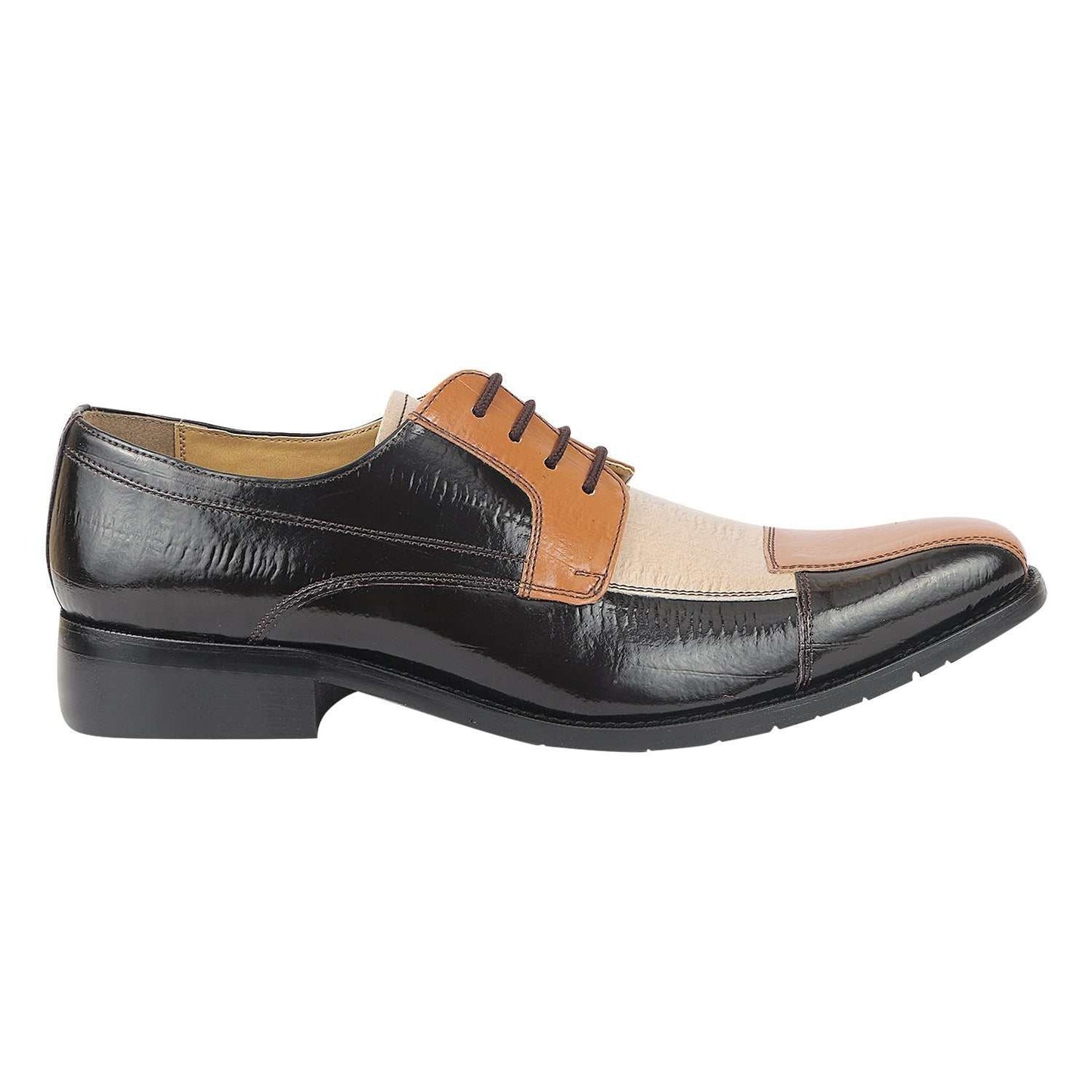 Alpha Leather Oxford Style Dress Shoes - MENLL