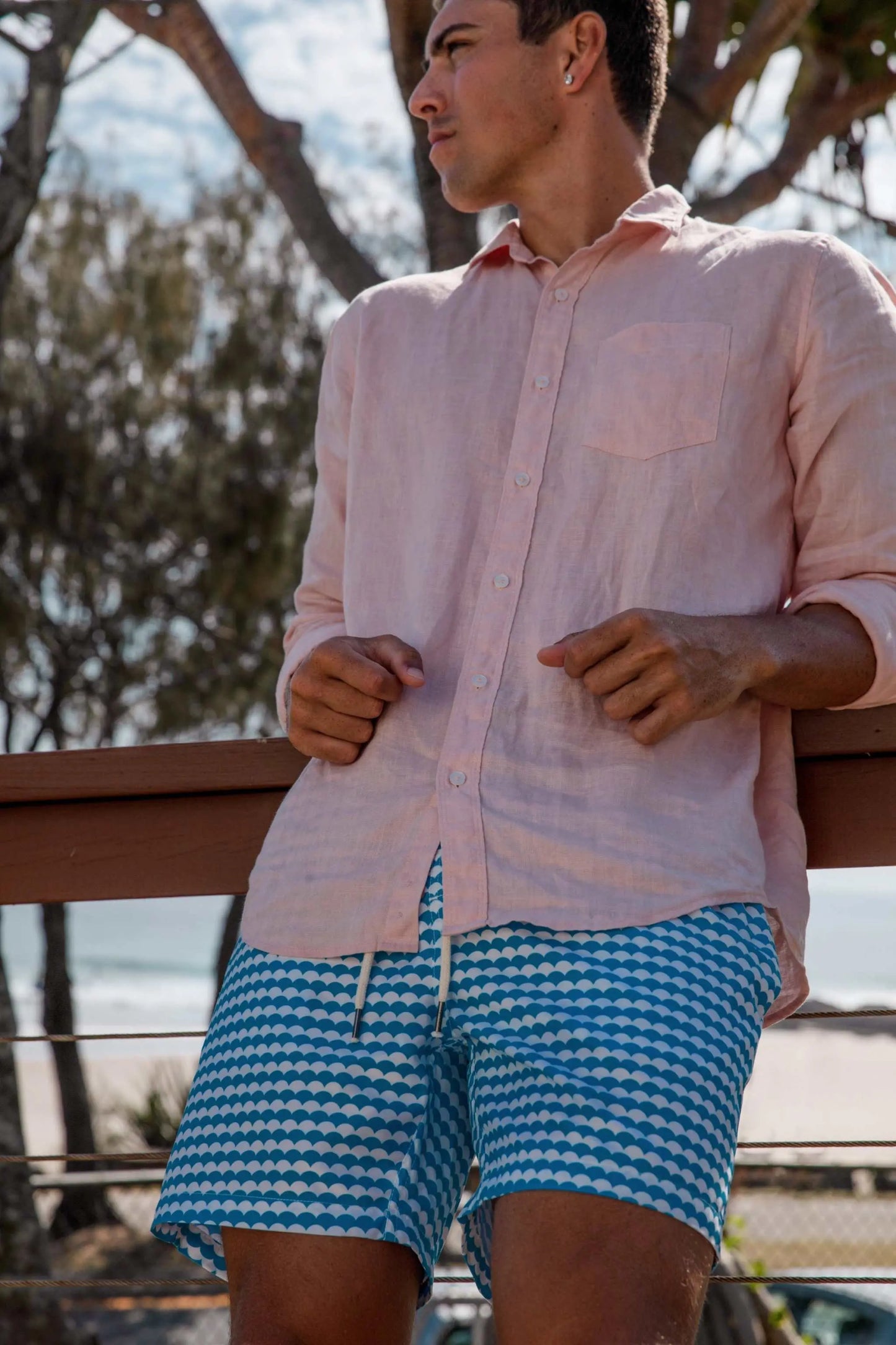 Santorini Swim Shorts - MENLL