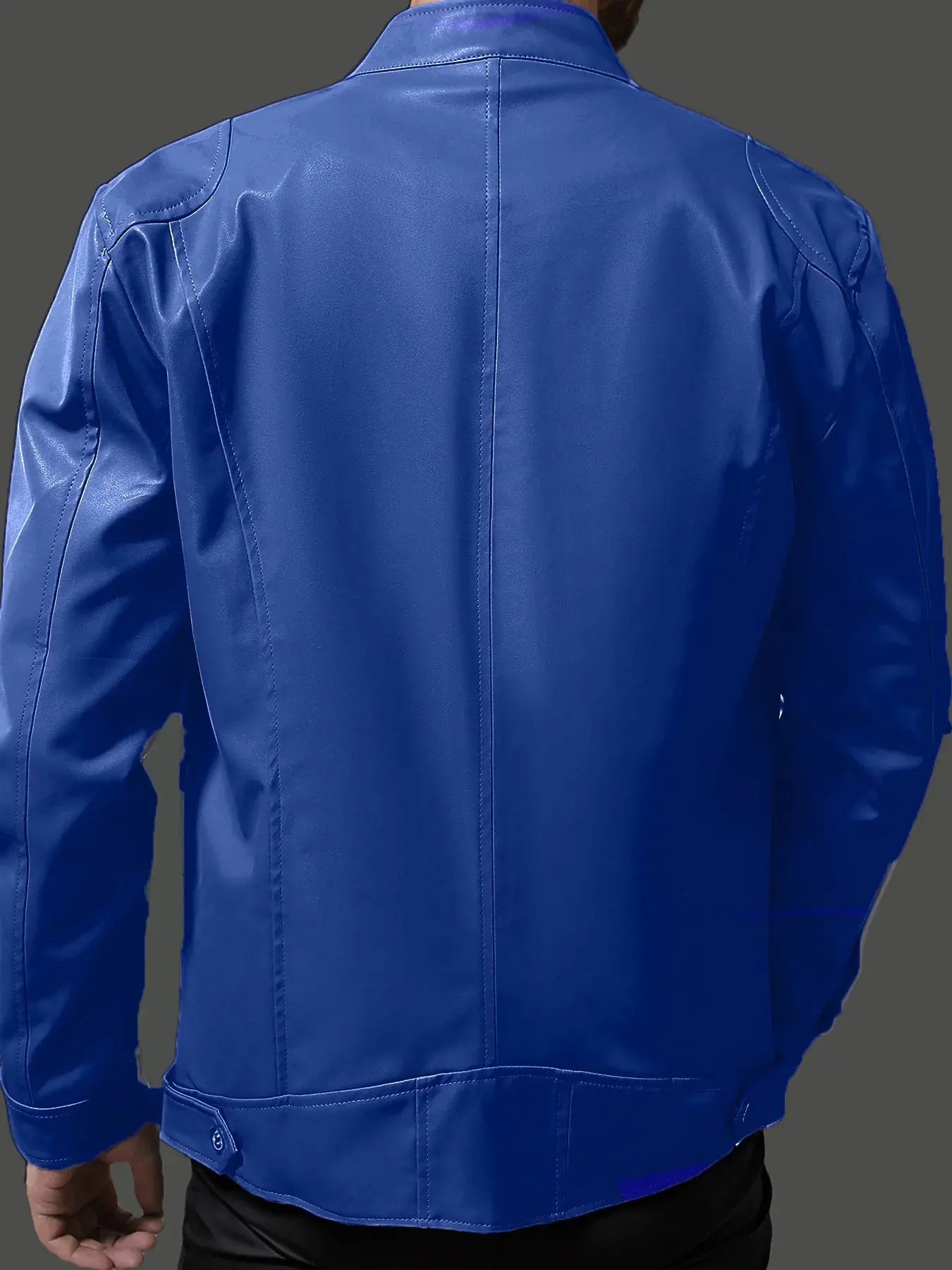 Trendsi Men's Zip Up Jacket Plus Size Casual Long Sleeve Outerwear ValiantWear by Trendsi