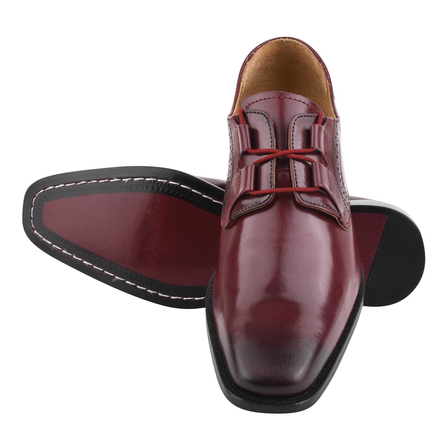 BARBARA Genuine Leather Oxford Dress Shoes for Men - MENLL