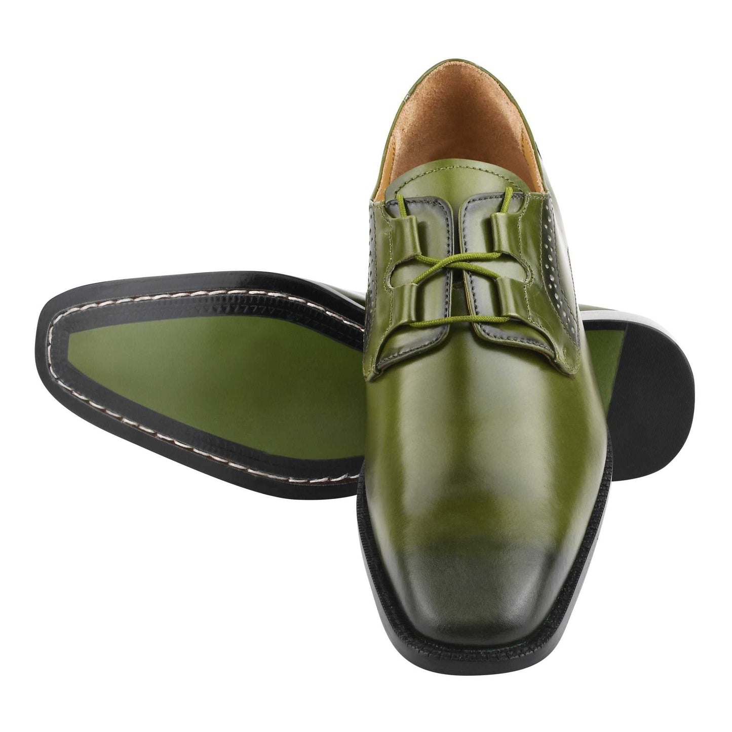 BARBARA Genuine Leather Oxford Dress Shoes for Men - MENLL