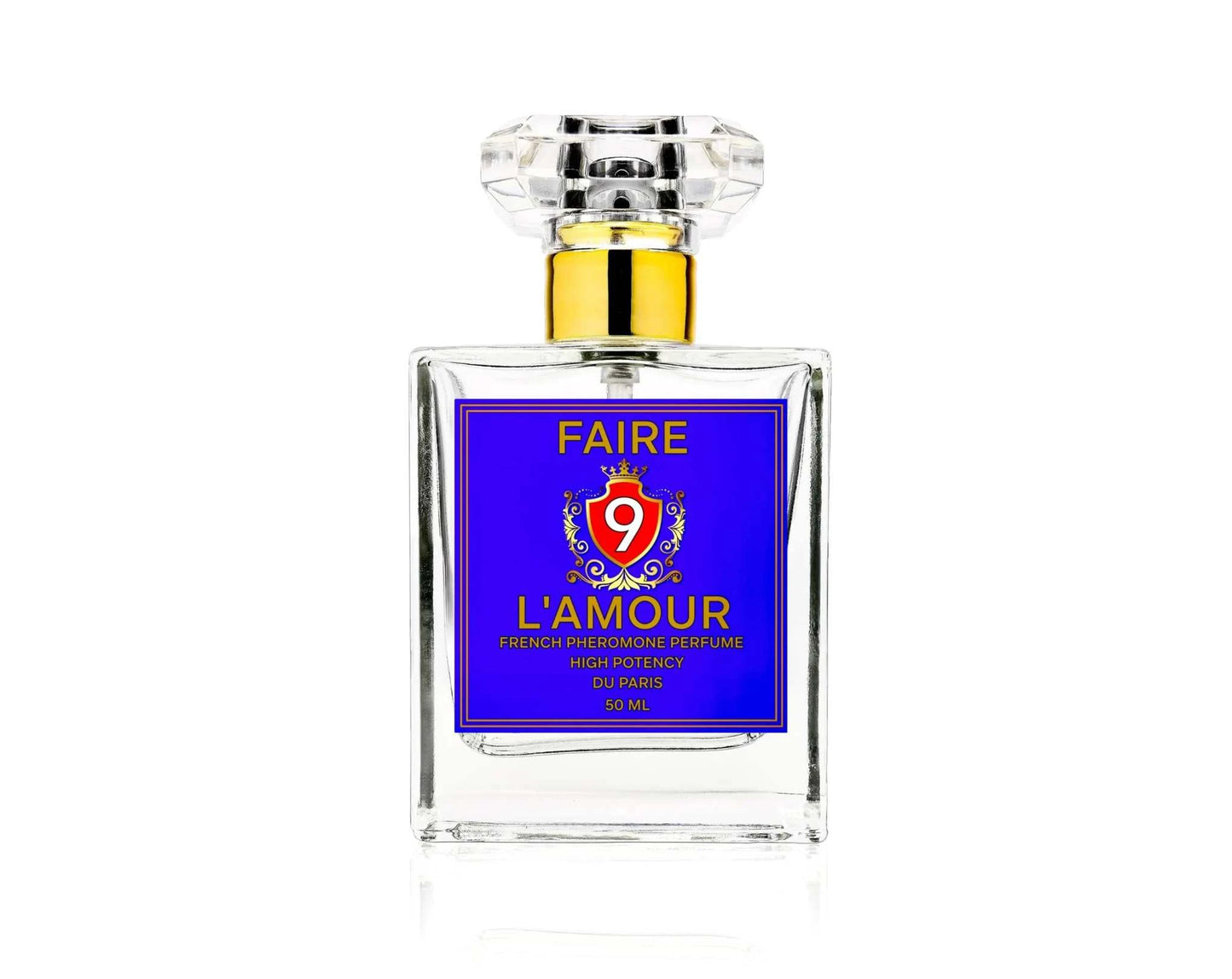 FRENCH PHEROMONE PERFUME bottle with high potency label.