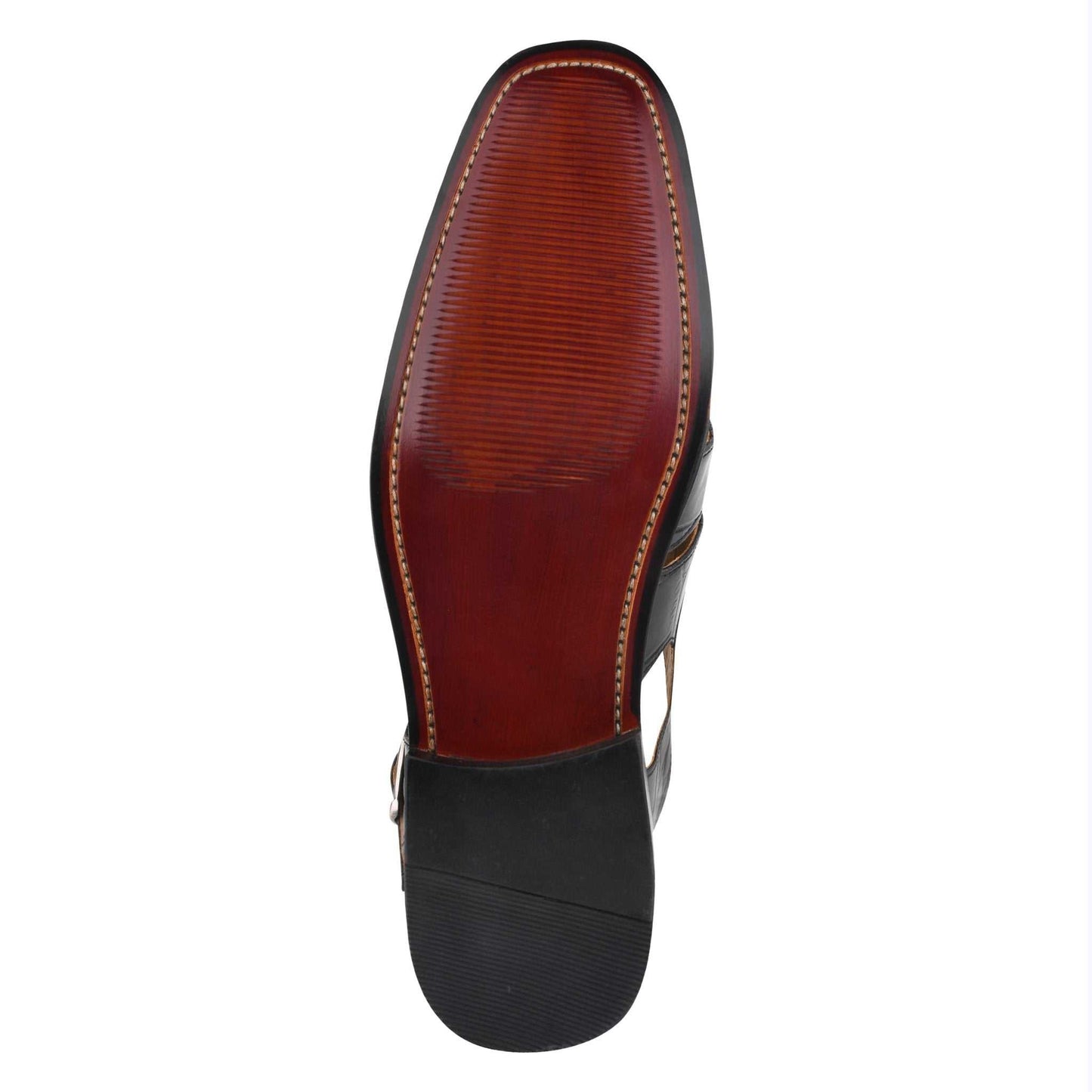 Bidwill Genuine Leather Fisherman Flat Sandals - MENLL