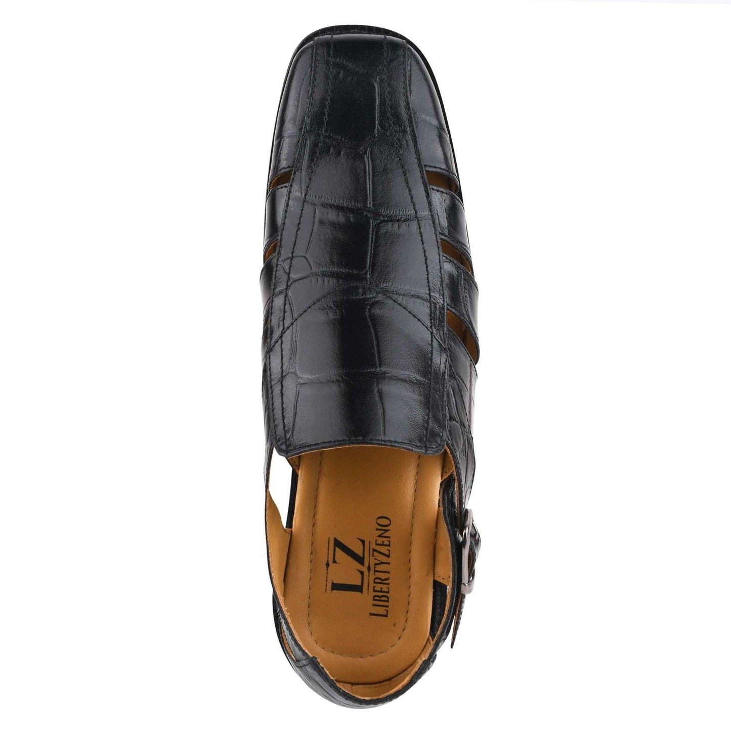 Bidwill Genuine Leather Fisherman Flat Sandals - MENLL