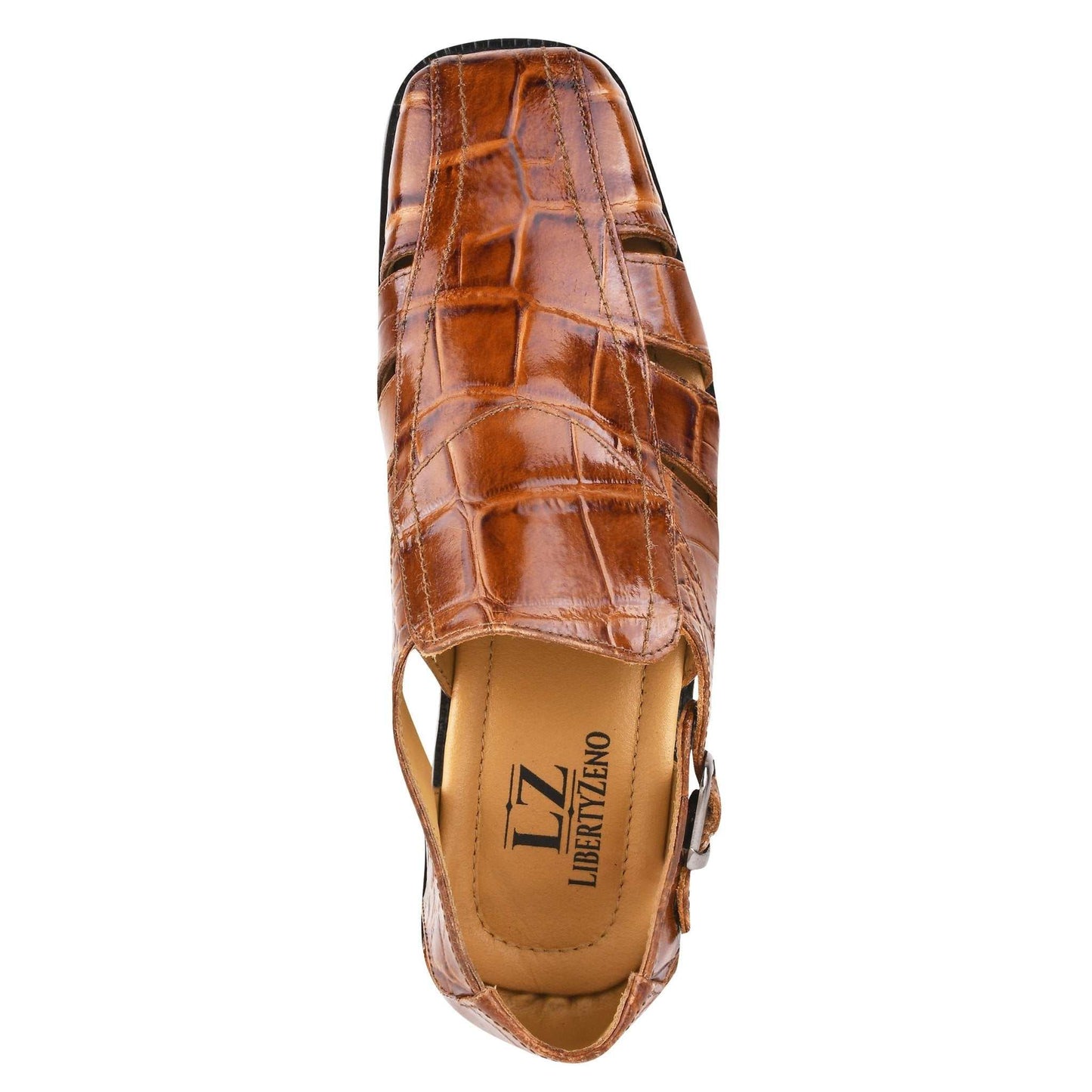 Bidwill Genuine Leather Fisherman Flat Sandals - MENLL