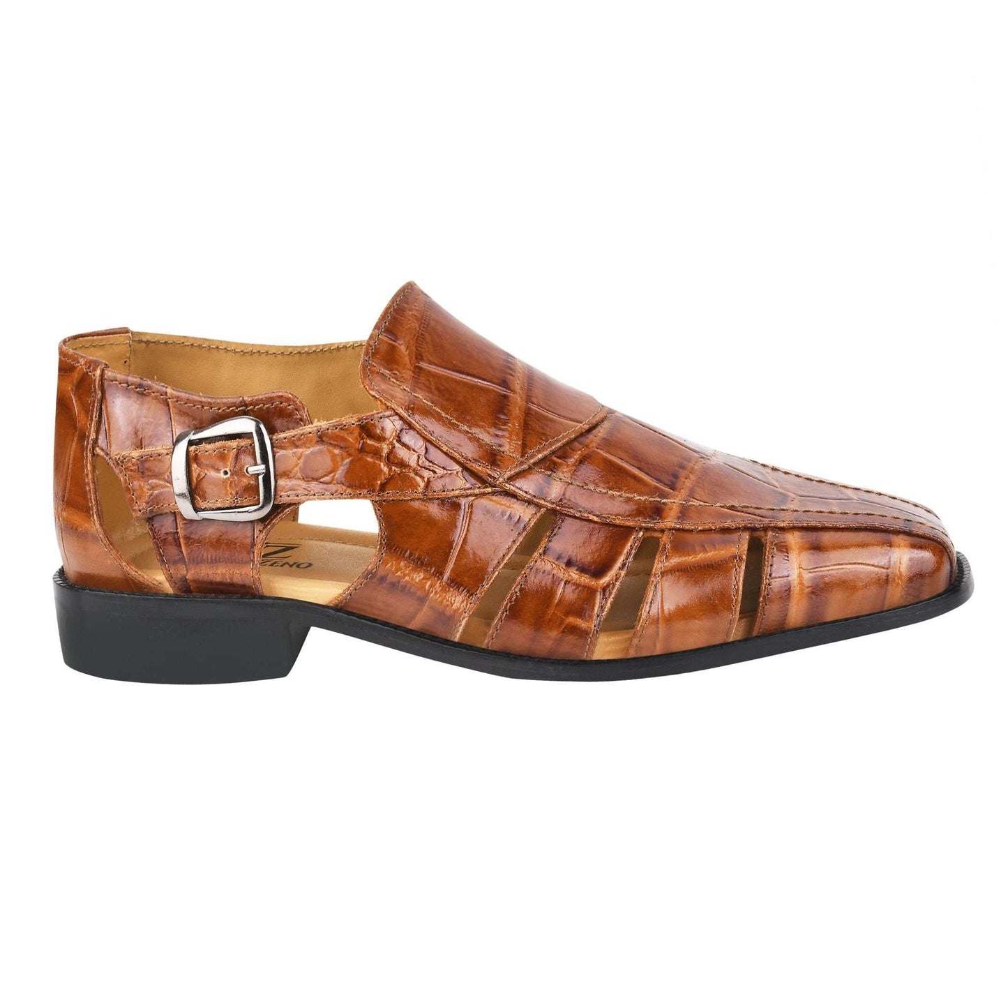 Bidwill Genuine Leather Fisherman Flat Sandals - MENLL