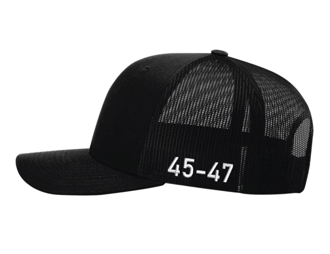 D.O.G.E SWAG Apparel & Accessories > Clothing Accessories > Hats - TRUCKER - Gulf of AMERICA Black Hat - Premium Quality
