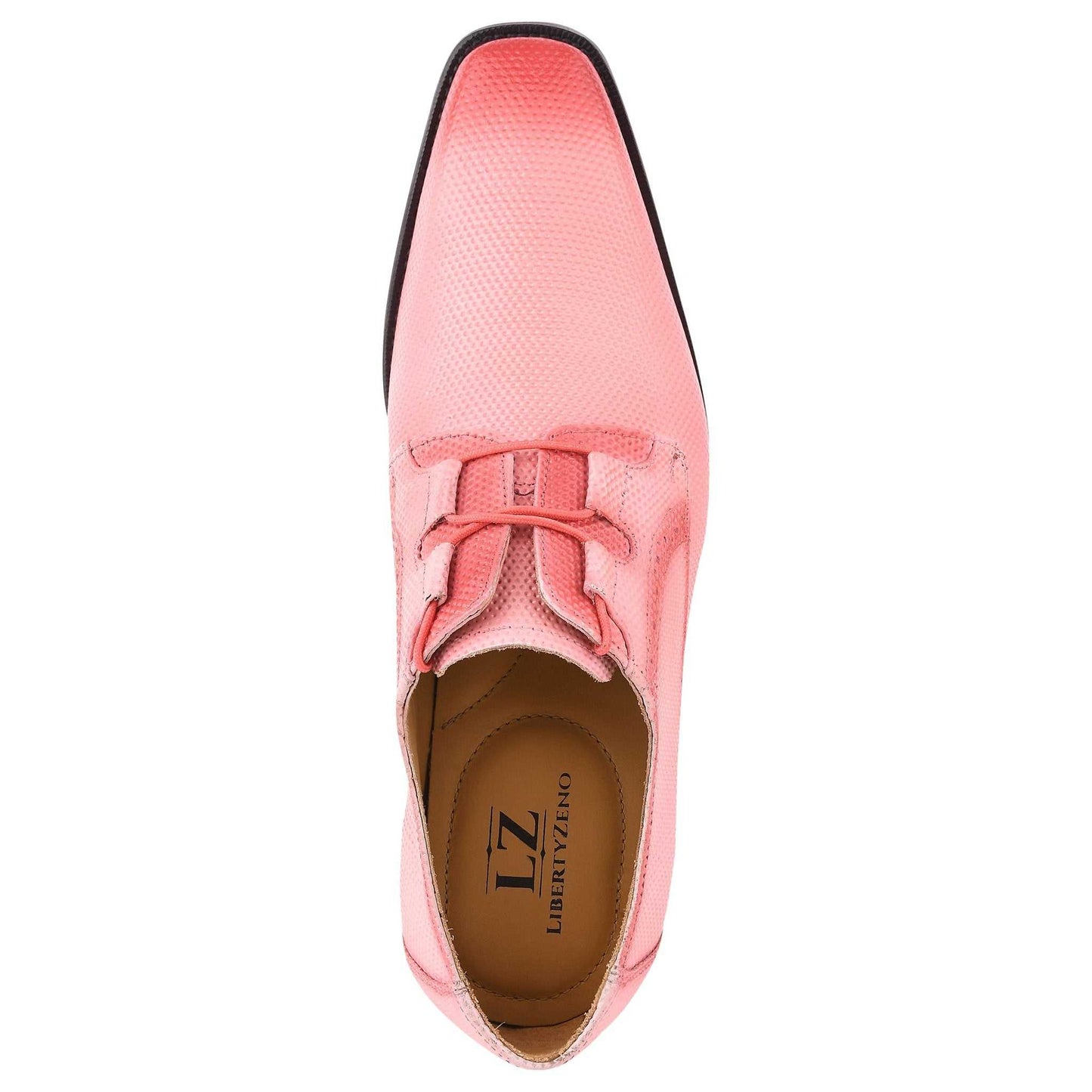 Blacktown Genuine Leather Oxford Style Lace-Up Dress Shoes For Men - MENLL
