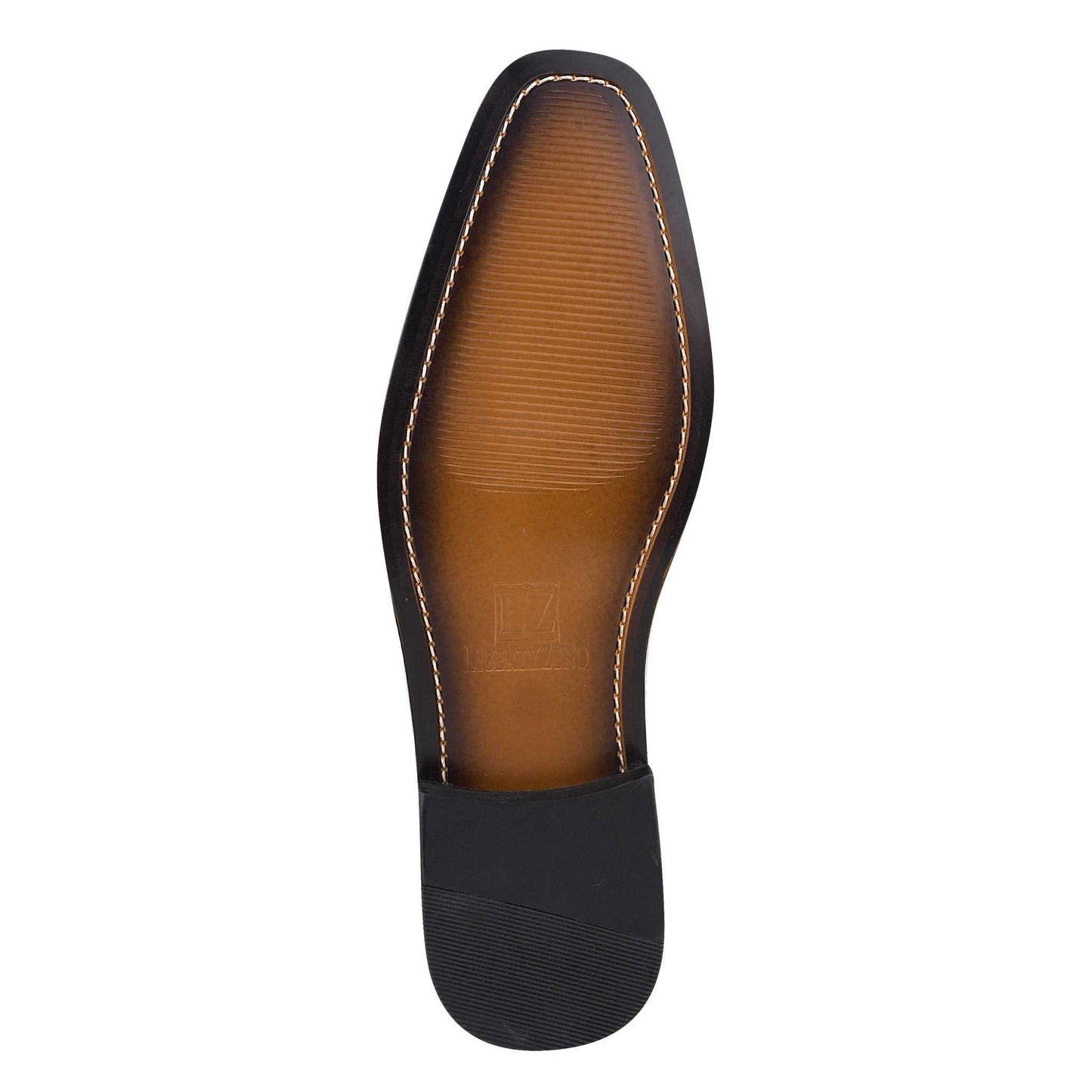 Blacktown Genuine Leather Oxford Style Lace-Up Dress Shoes For Men - MENLL