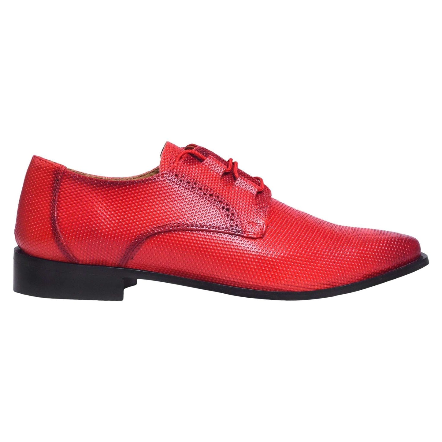 Blacktown Genuine Leather Oxford Style Lace-Up Dress Shoes For Men - MENLL