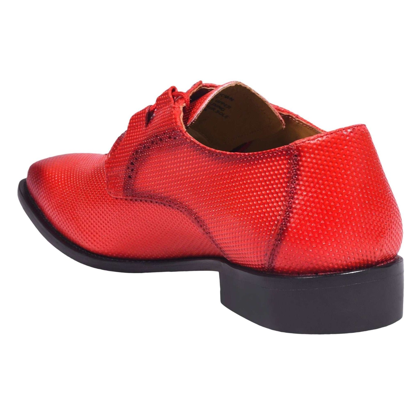 Blacktown Genuine Leather Oxford Style Lace-Up Dress Shoes For Men - MENLL