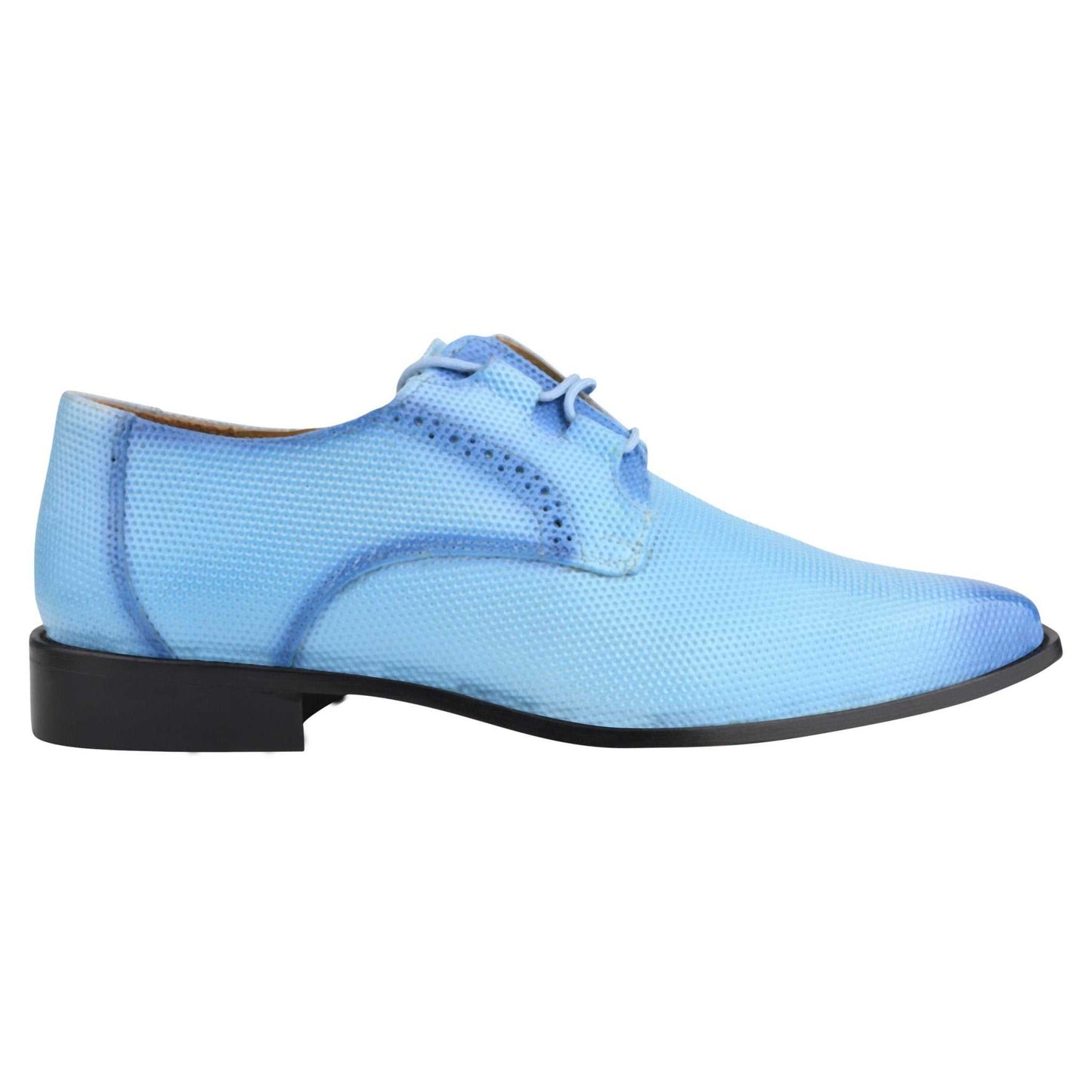 Blacktown Genuine Leather Oxford Style Lace-Up Dress Shoes For Men - MENLL