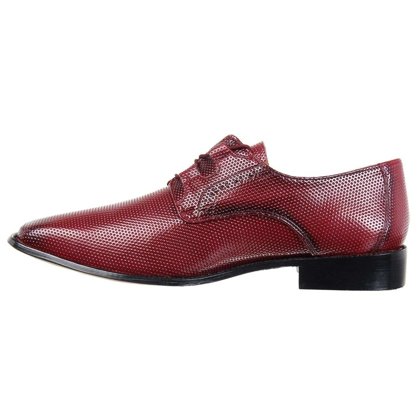 Blacktown Genuine Leather Oxford Style Lace-Up Dress Shoes For Men - MENLL