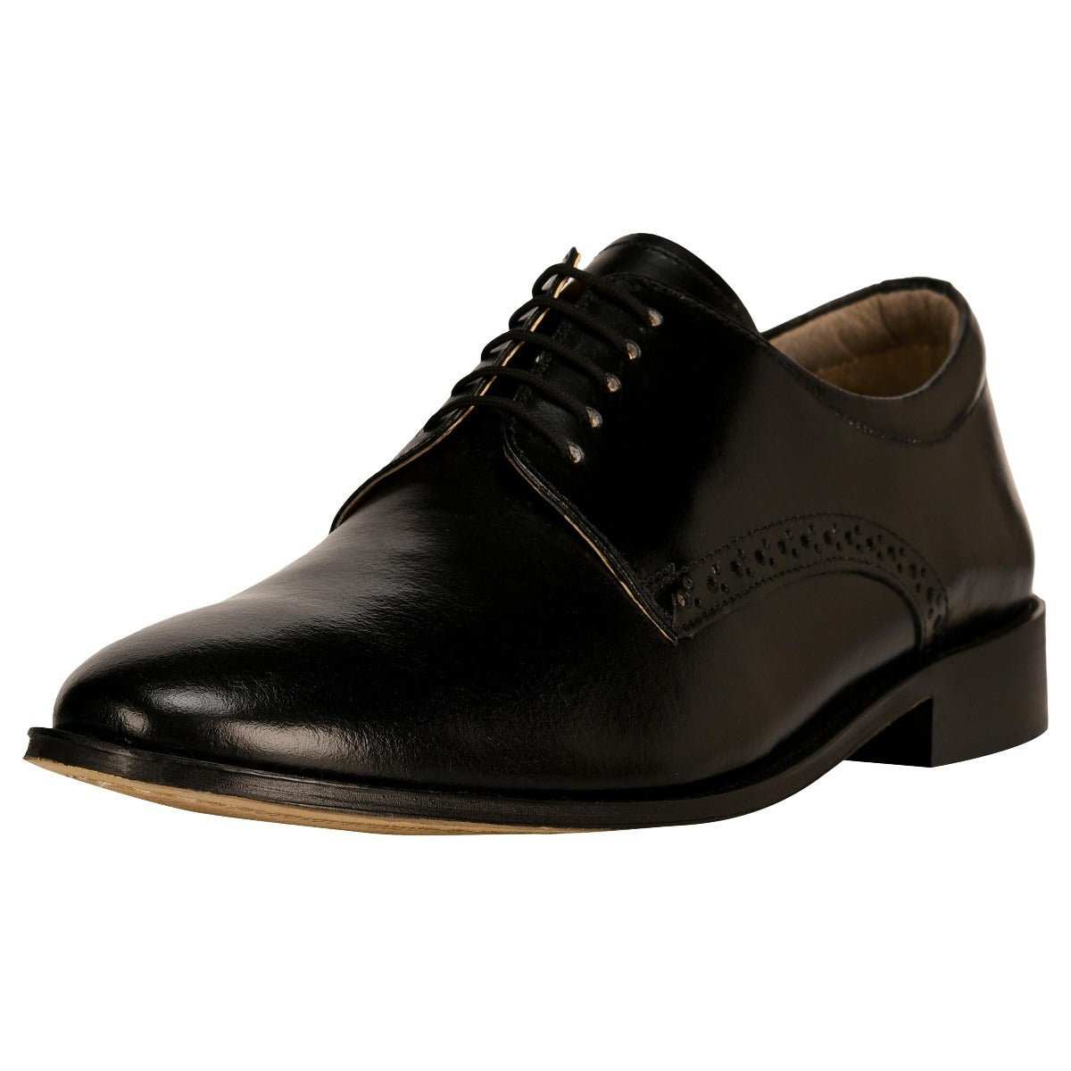 Boseman Genuine Leather Derby Style Dress Shoes For Men - MENLL
