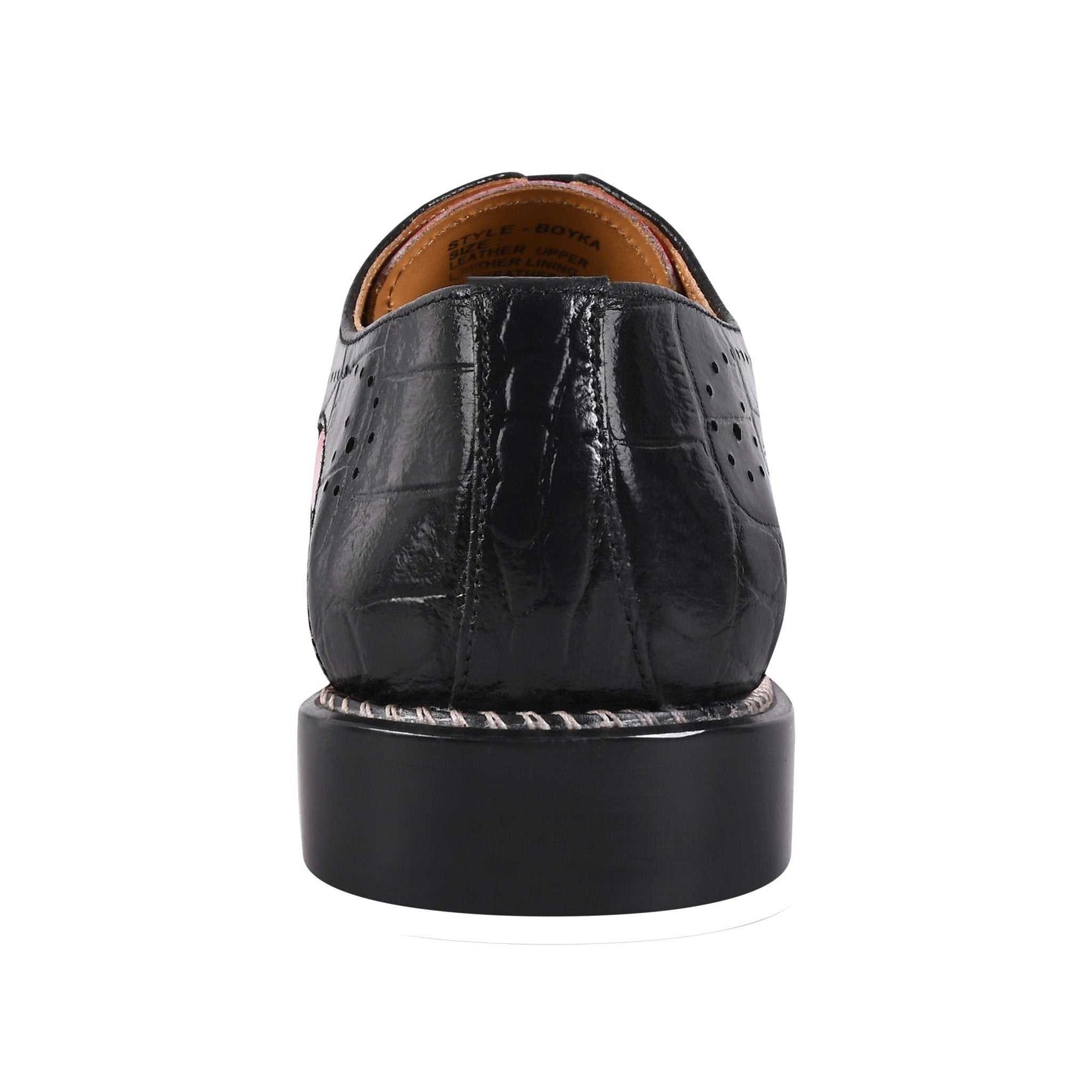Boyka Leather Red Bottom Oxford Style Dress Shoes - MENLL