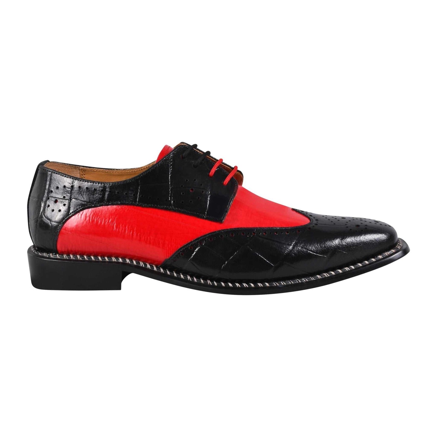 Boyka Leather Red Bottom Oxford Style Dress Shoes - MENLL