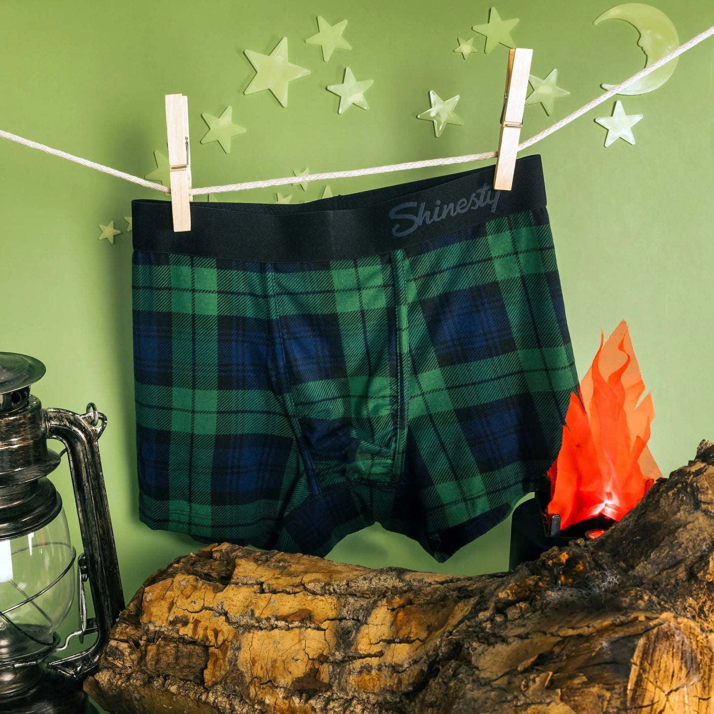 The Black Watch | Tartan Plaid Boy's Boxer Briefs - MENLL