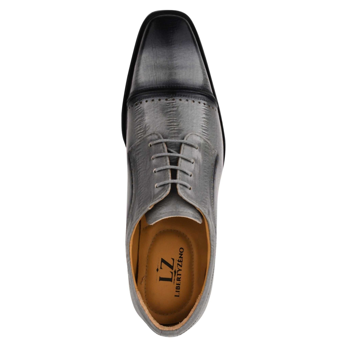 BRUCE Leather Oxford Style Dress Shoes - MENLL