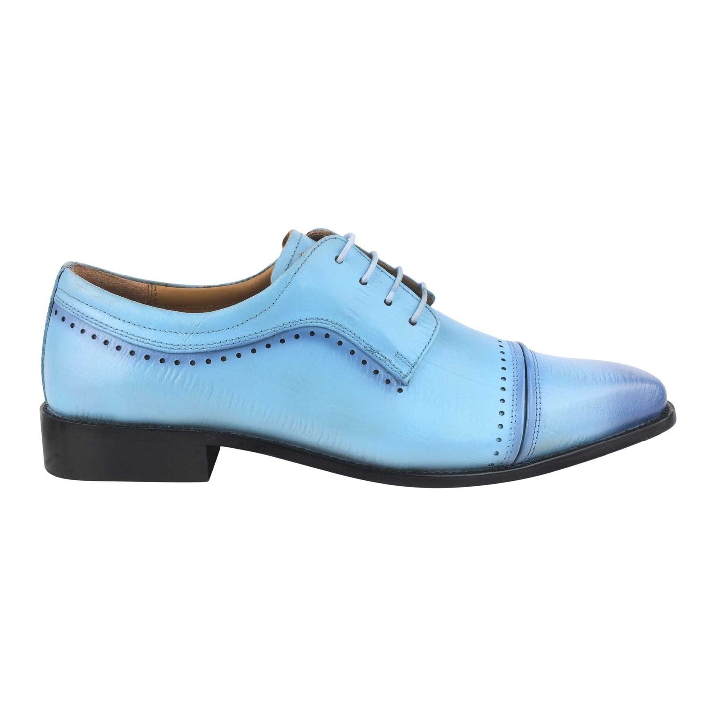 BRUCE Leather Oxford Style Dress Shoes - MENLL