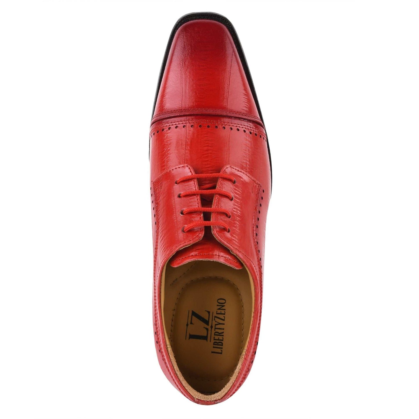 BRUCE Leather Oxford Style Dress Shoes - MENLL