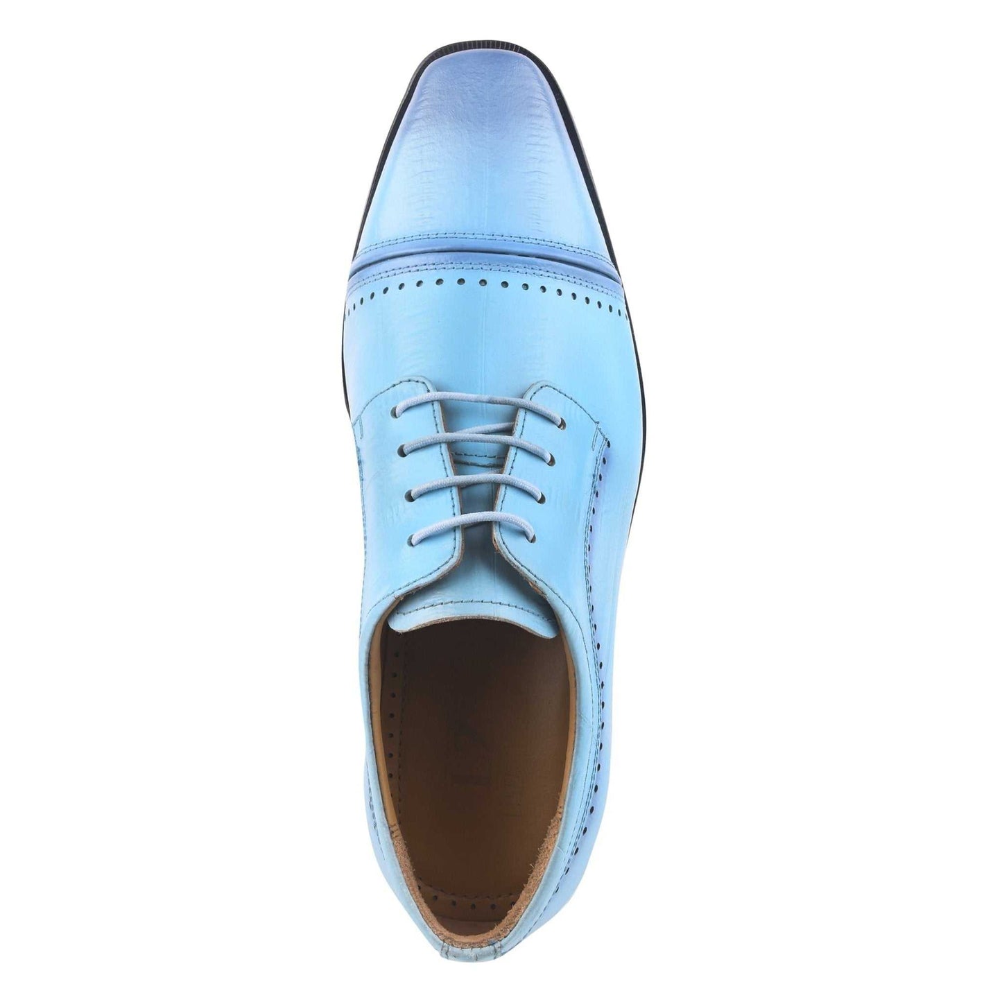 BRUCE Leather Oxford Style Dress Shoes - MENLL
