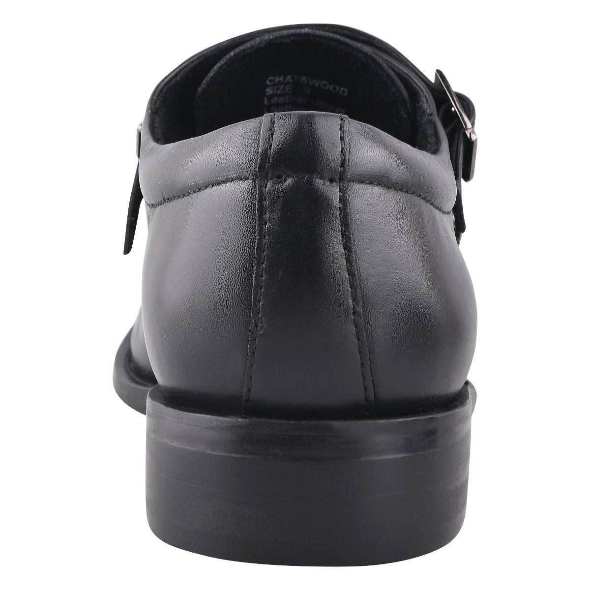 Chatswood Leather Oxford Style Monk Straps - MENLL