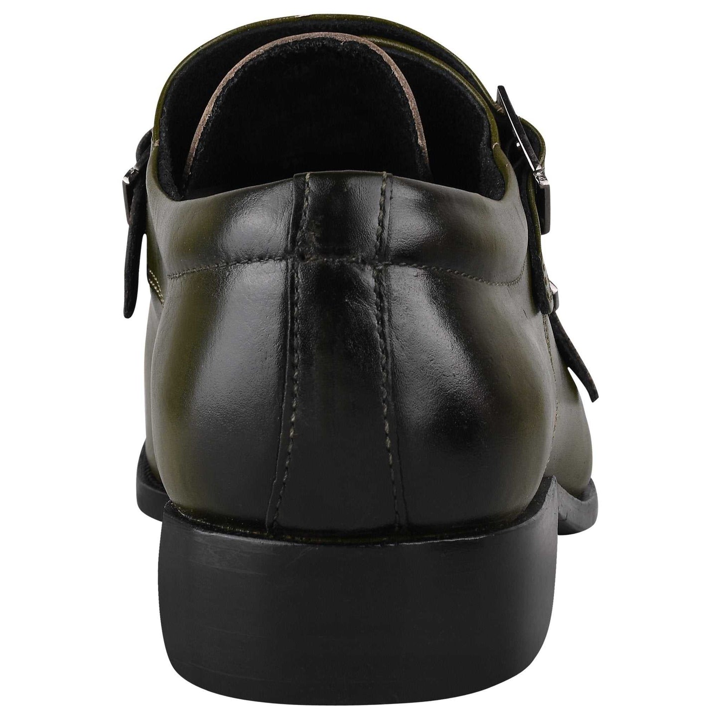 Chatswood Leather Oxford Style Monk Straps - MENLL