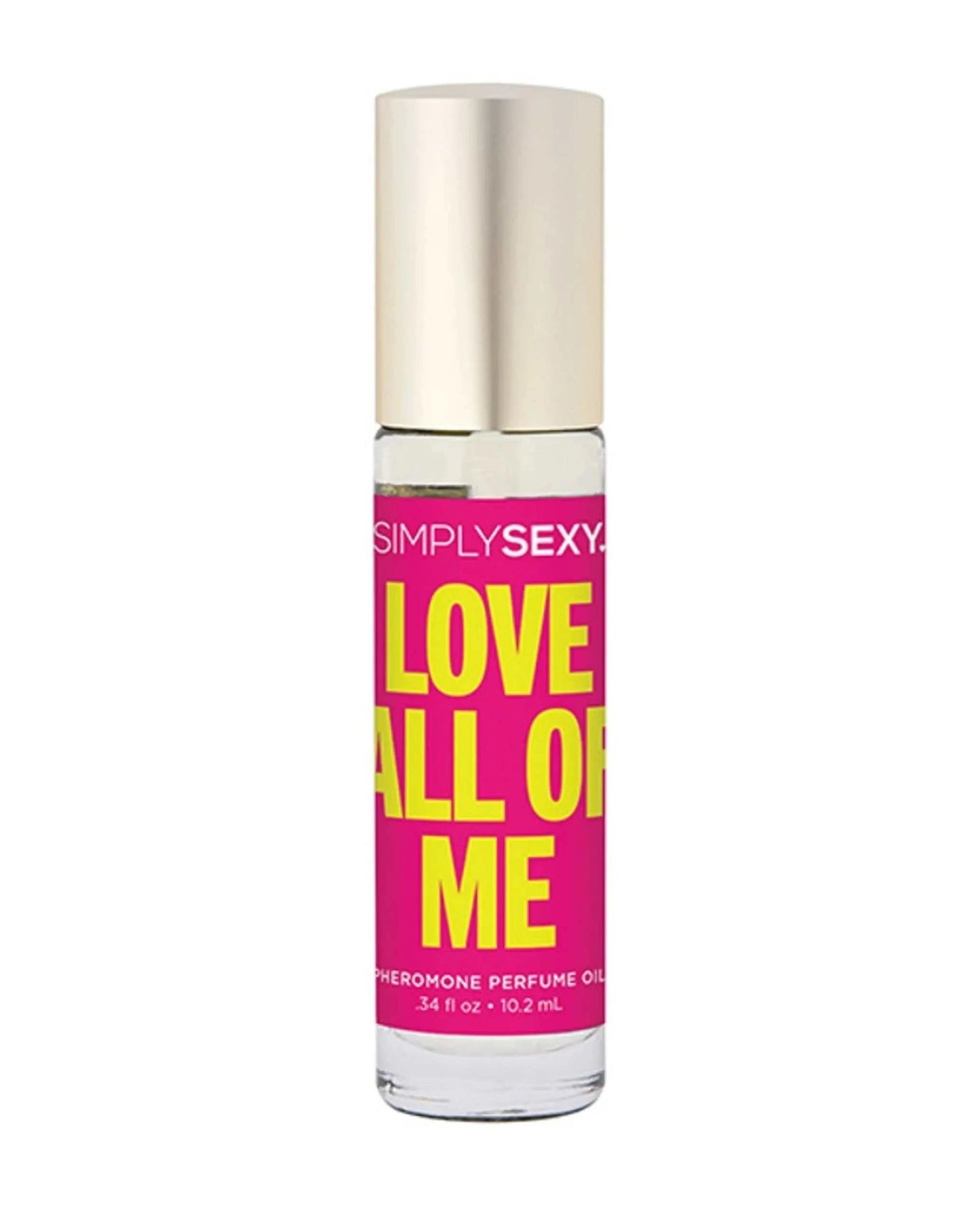 SIMPLY SEXY PHEROMONE PERFUME OIL LOVE ALL OF ME 10.2 ML - MENLL
