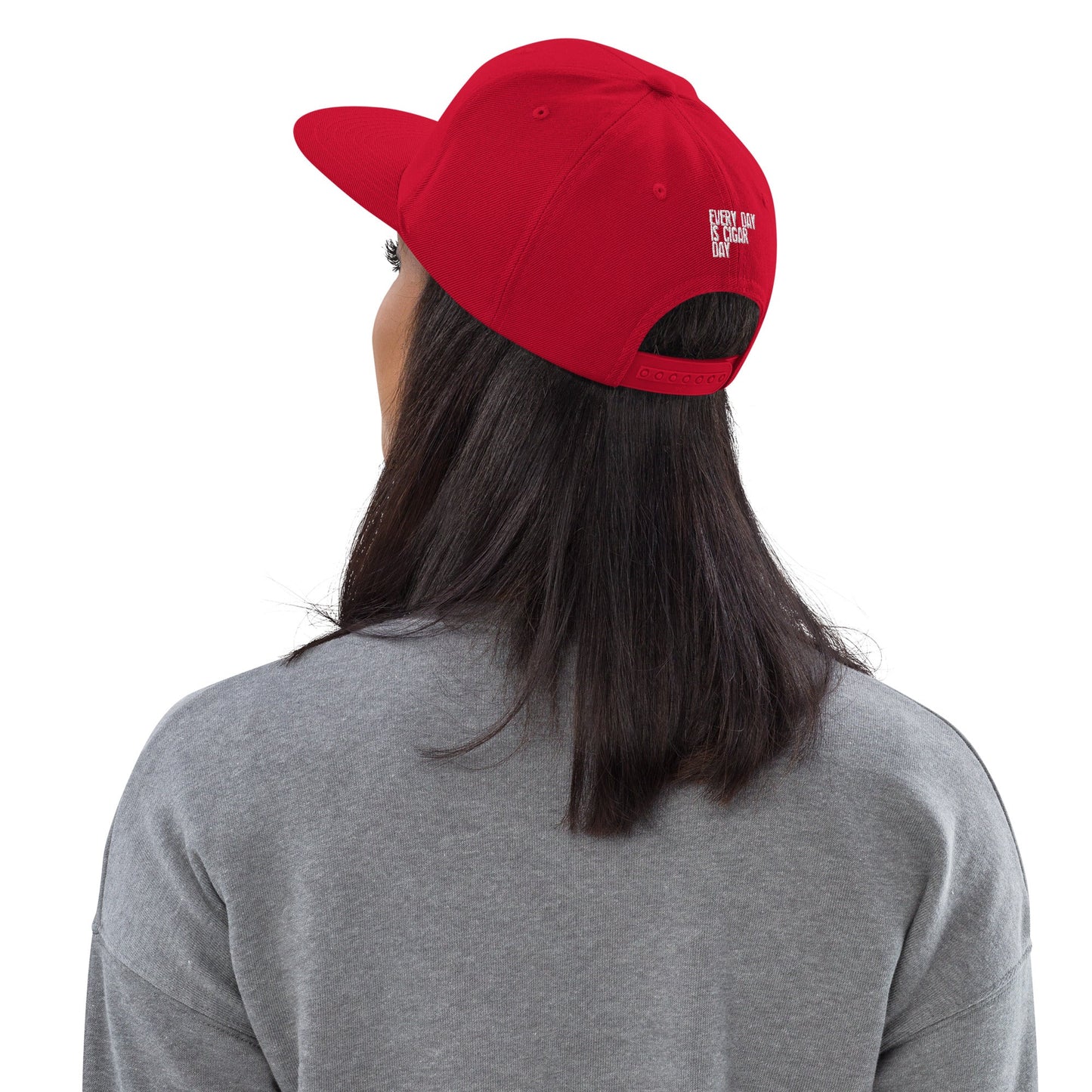Snapback Hat Red