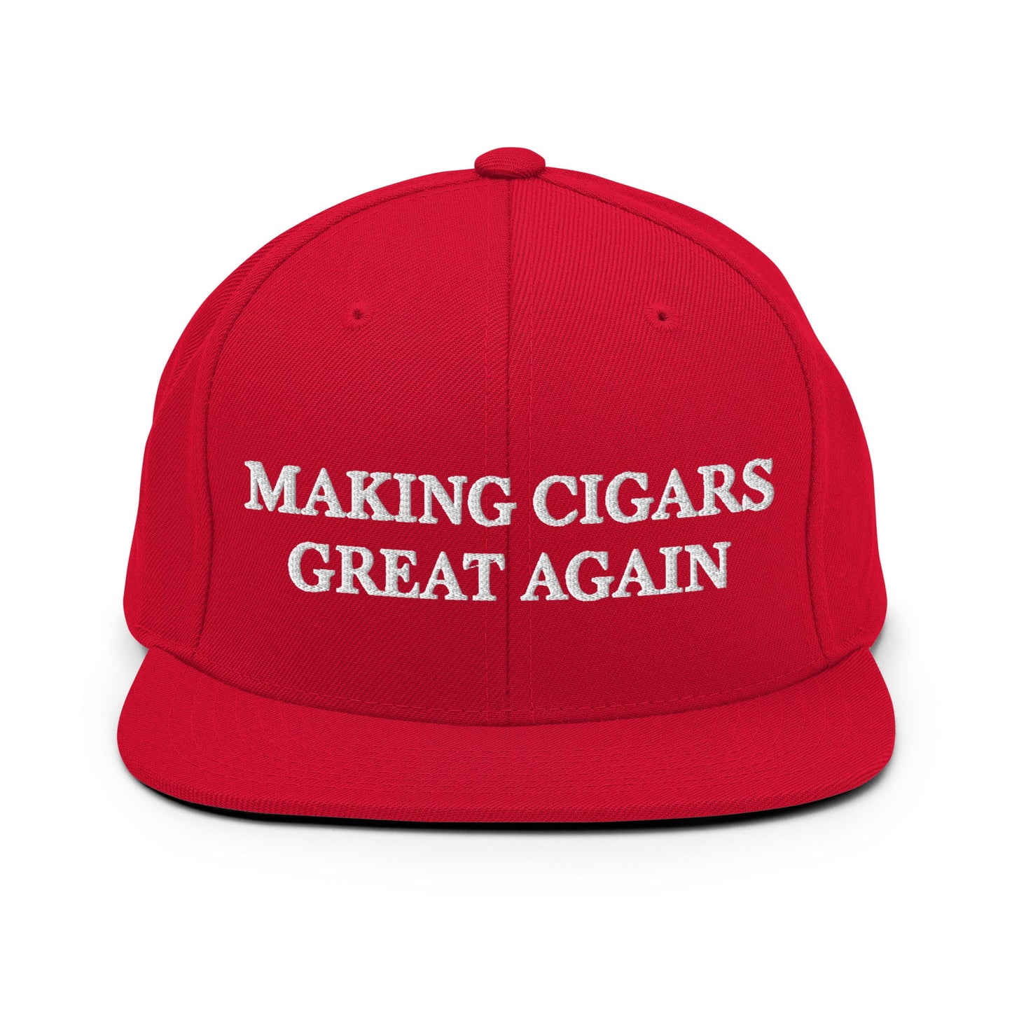 Snapback Hat Red