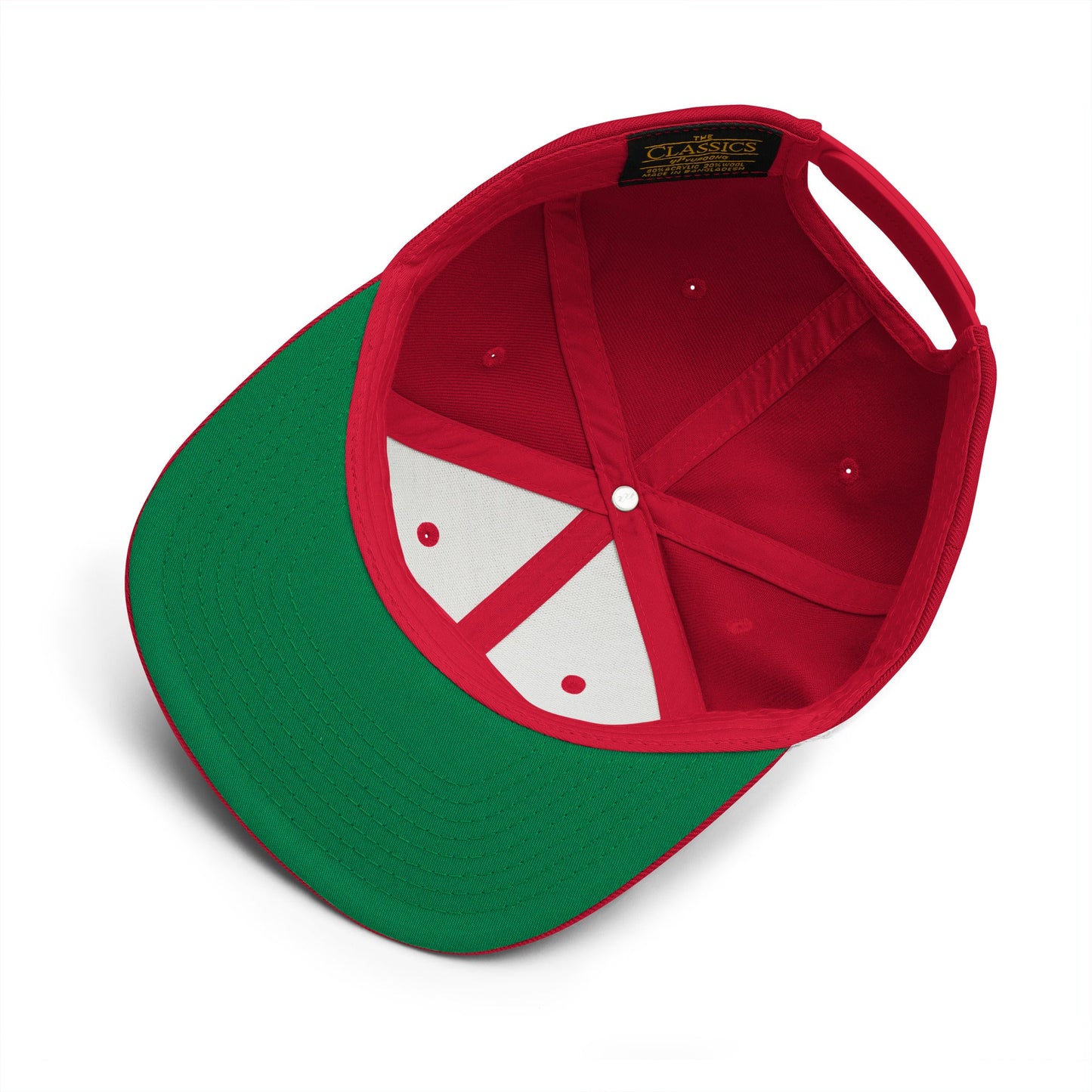 Snapback Hat Red