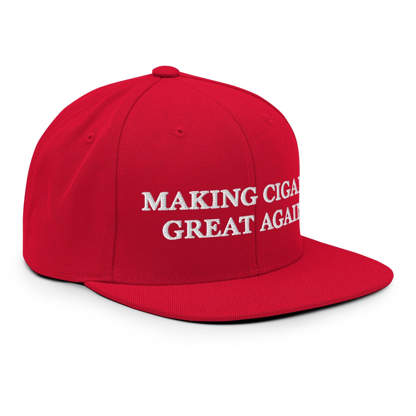 Snapback Hat Red