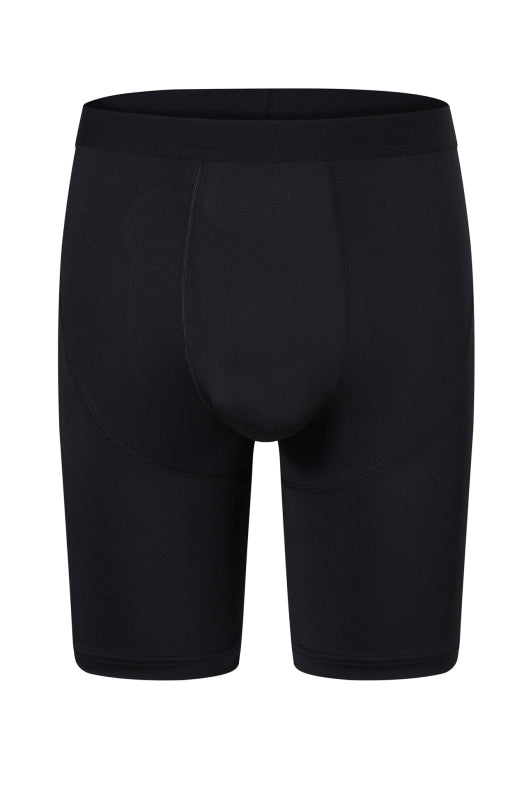 Men's Floral Yarn Contrast Line Breathable Boxer - MENLL