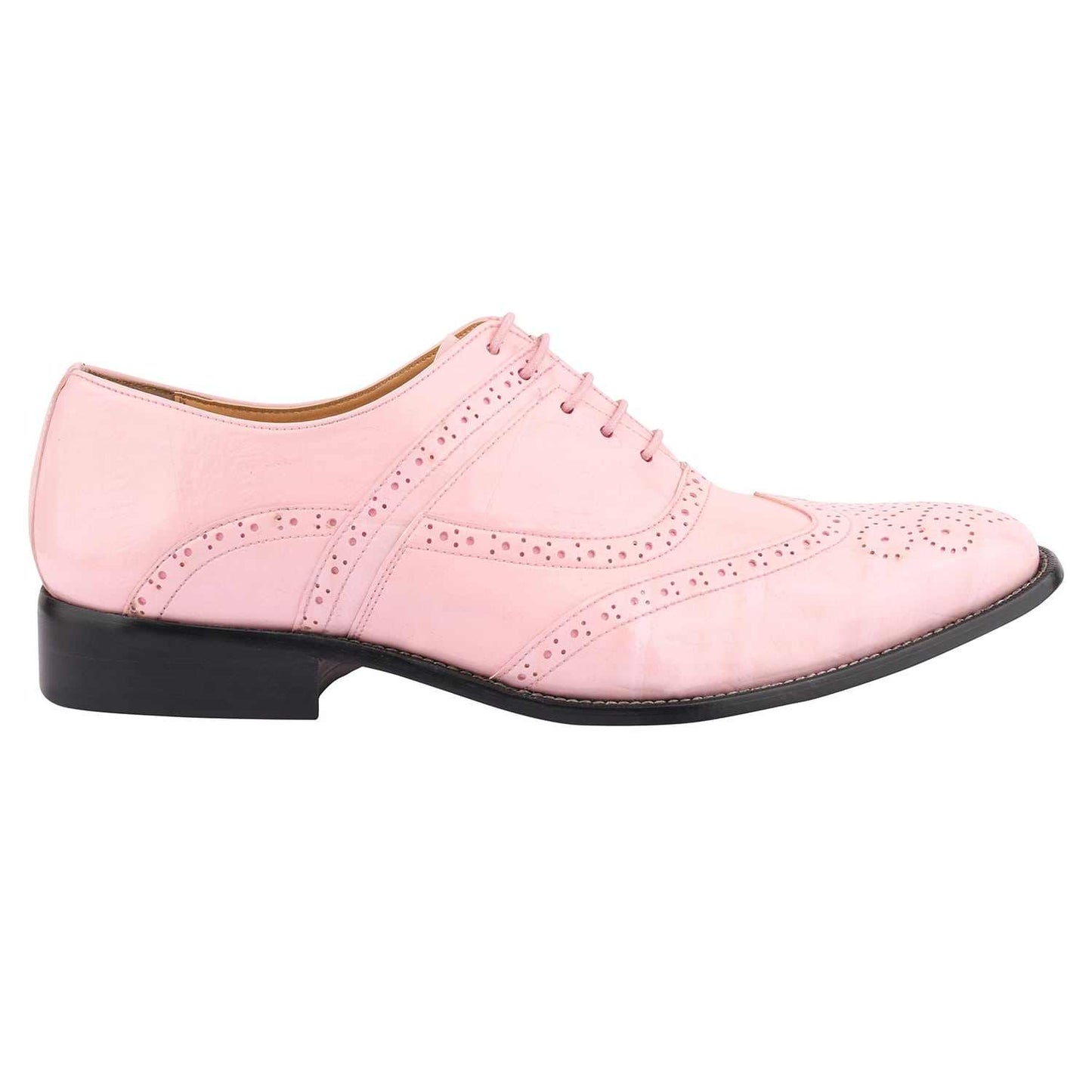 Dallas Genuine Leather Oxford Style Brogue Dress Shoes - MENLL