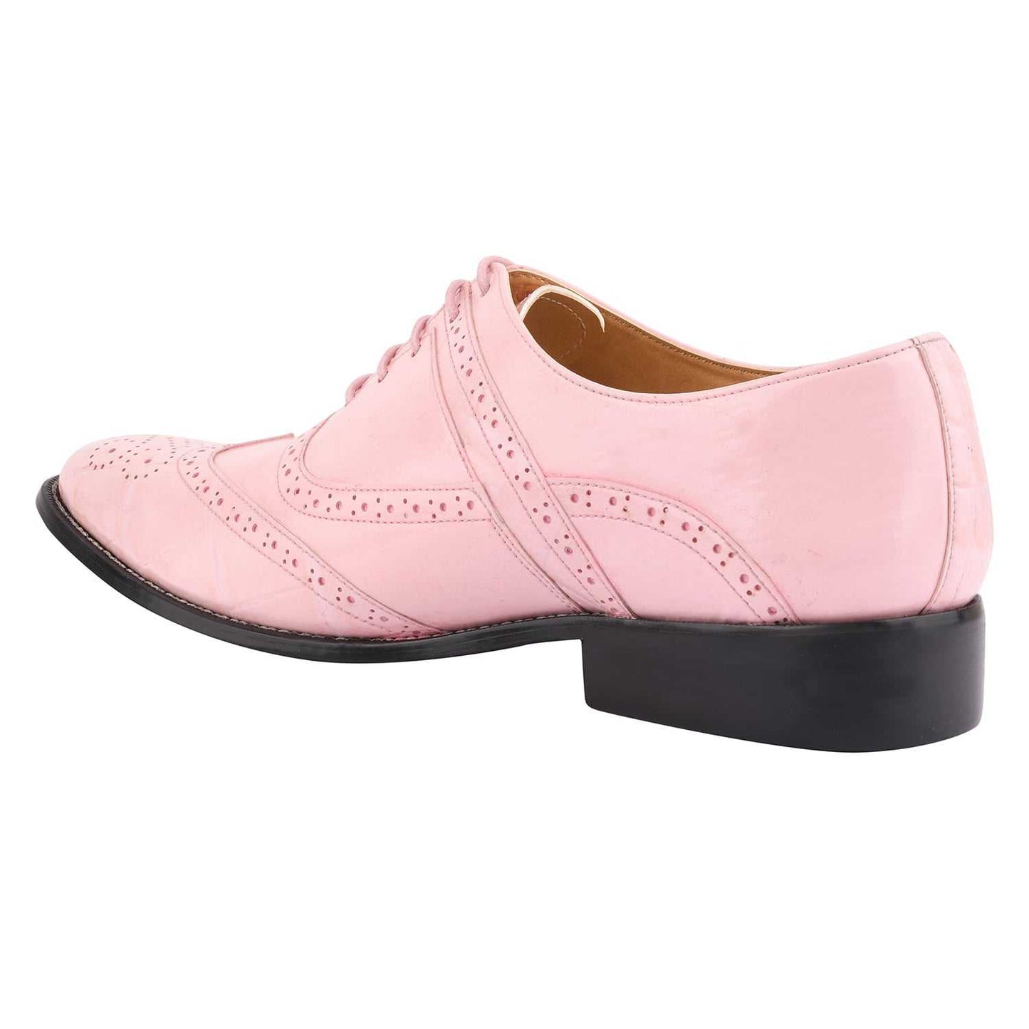 Dallas Genuine Leather Oxford Style Brogue Dress Shoes - MENLL