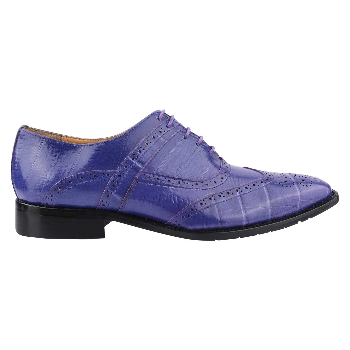 Dallas Genuine Leather Oxford Style Brogue Dress Shoes - MENLL