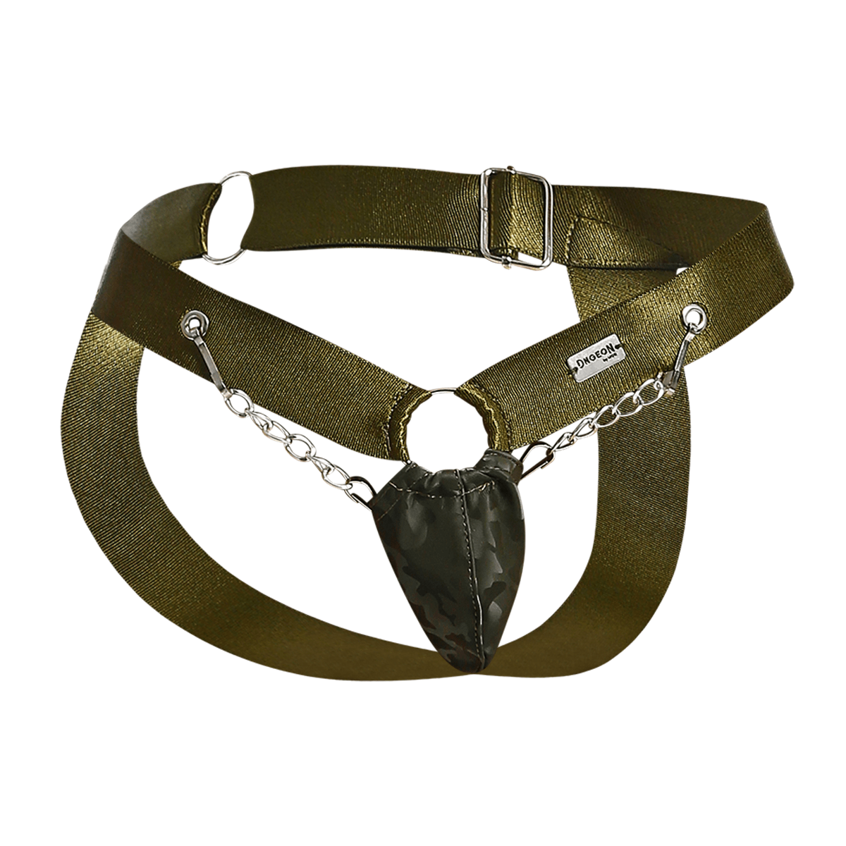DNGEON Chain Jockstrap Camo by Malebasics
